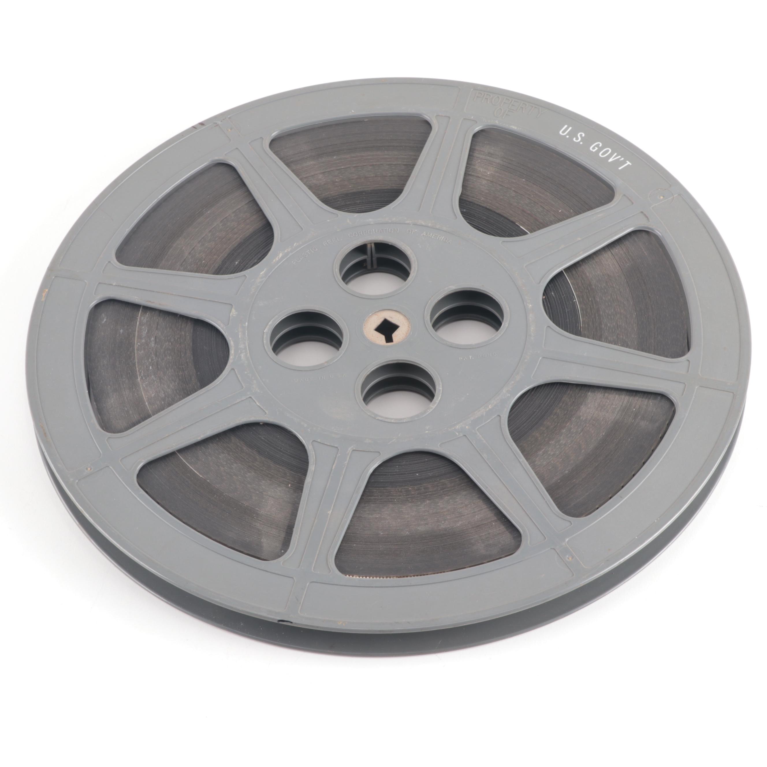 16mm Film Reel Featuring Dixieland and Jazz Musician Fats Waller