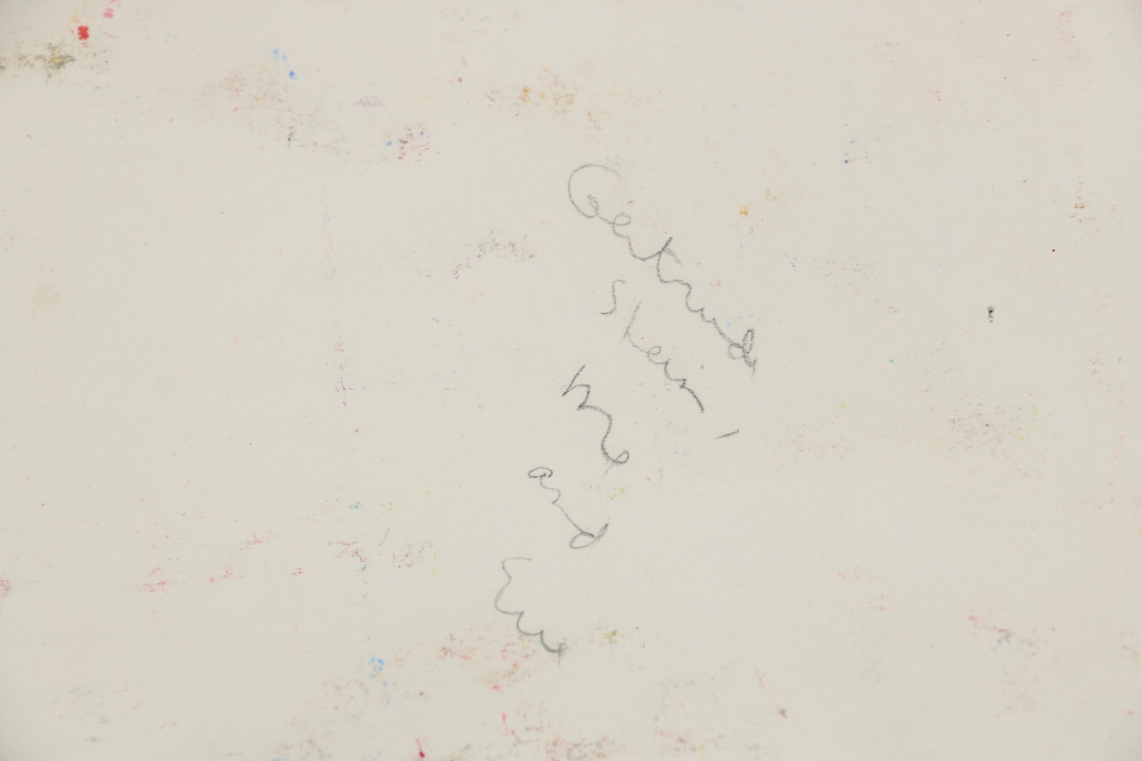 Robbie Tillotson Mixed Media Painting "Gertrude Stein, Me, and Eve"