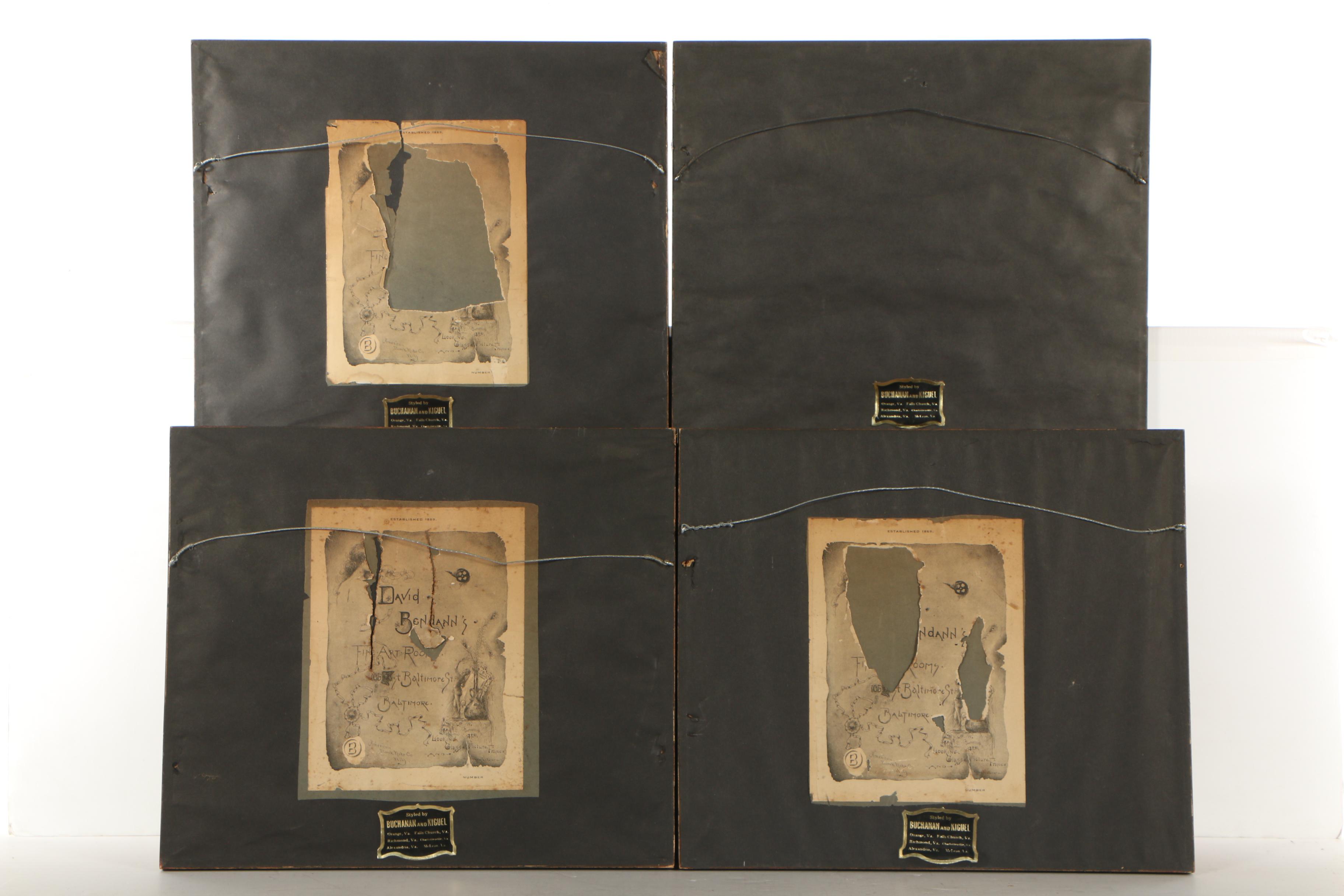 Newton Fielding Color Etchings with Aquatint