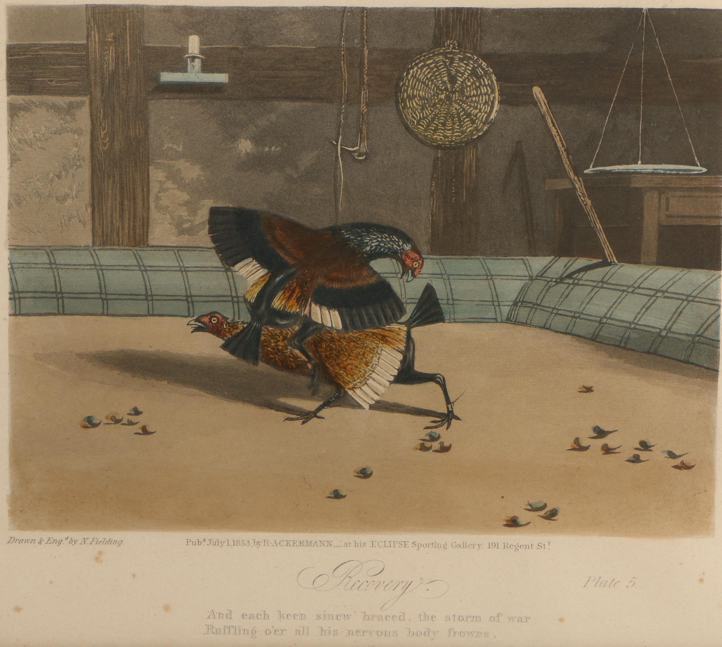 Newton Fielding Color Etchings with Aquatint