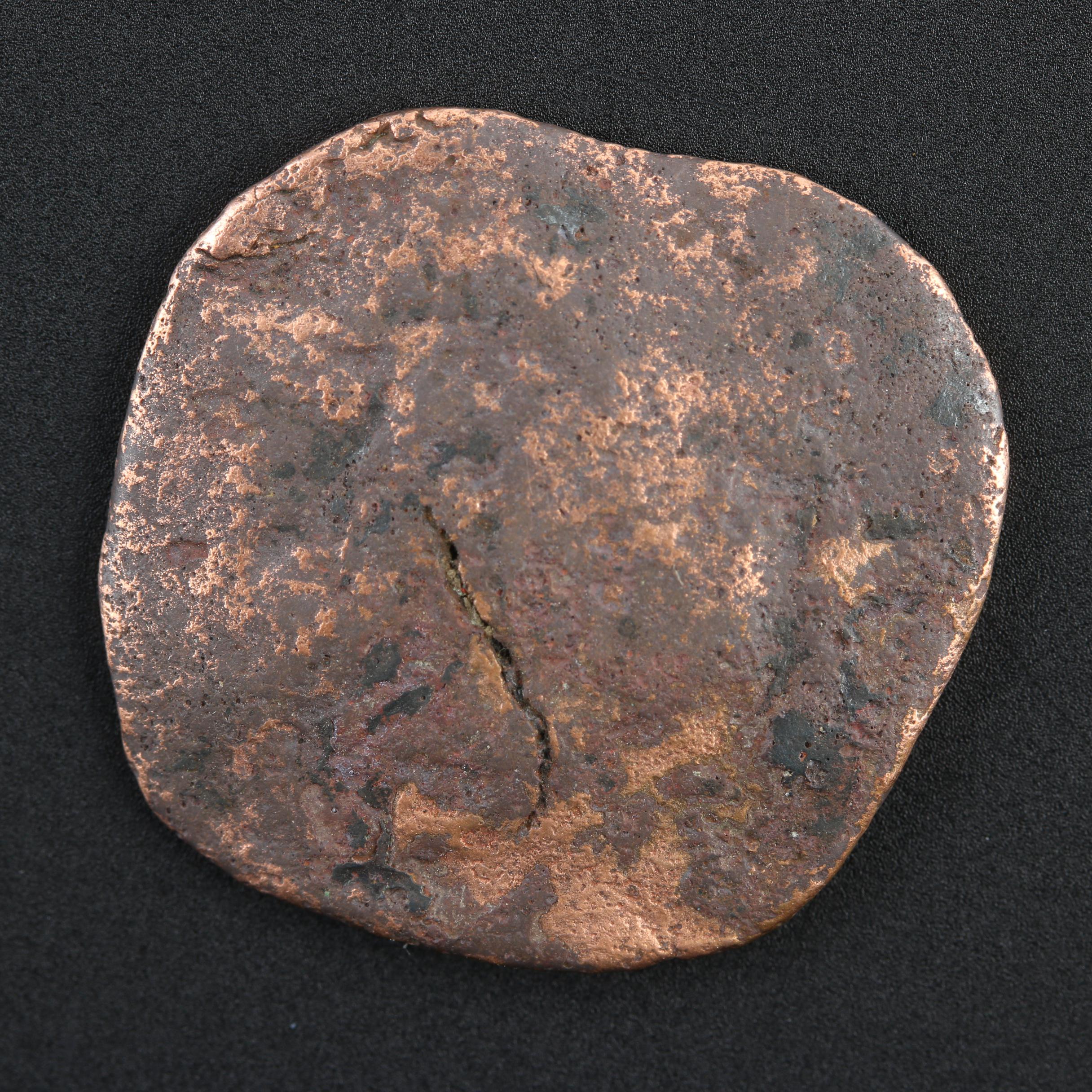 Group of Six Bronze Medieval and Spanish "New World Pirate Era" Coins