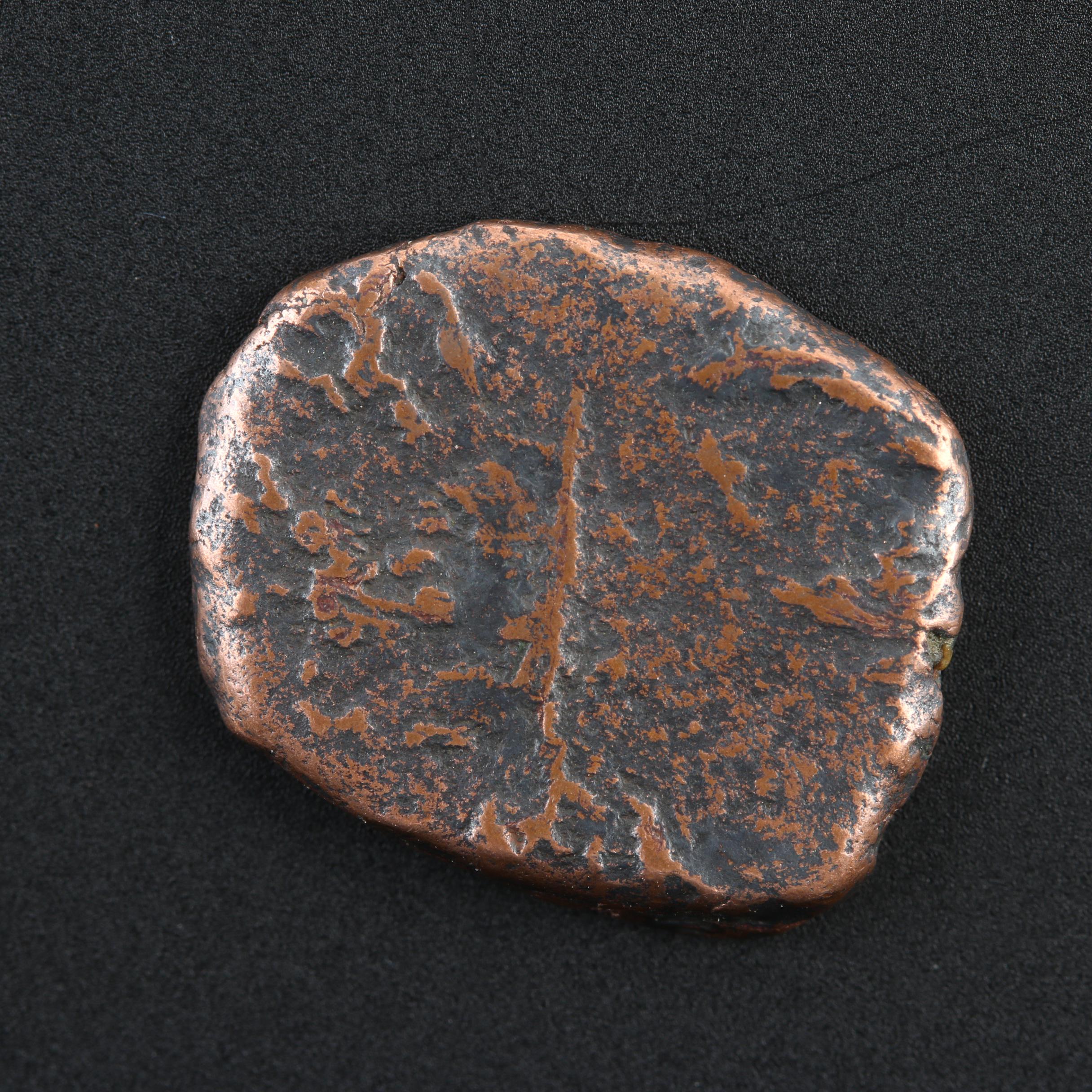 Group of Six Bronze Medieval and Spanish "New World Pirate Era" Coins