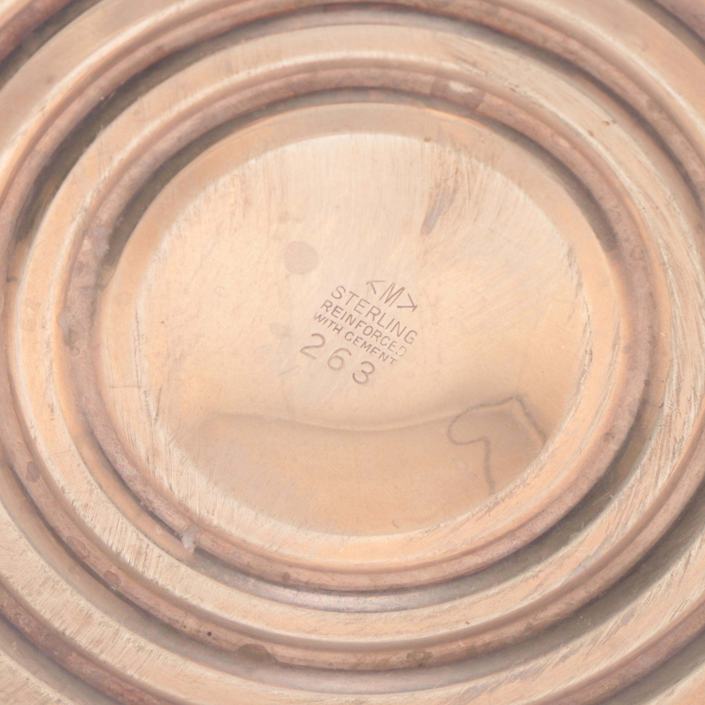 Mueck-Carey Weighted Sterling Silver Candlesticks