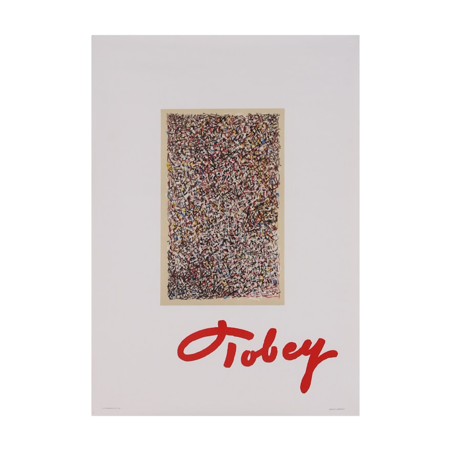 Lithograph Poster after Mark Tobey