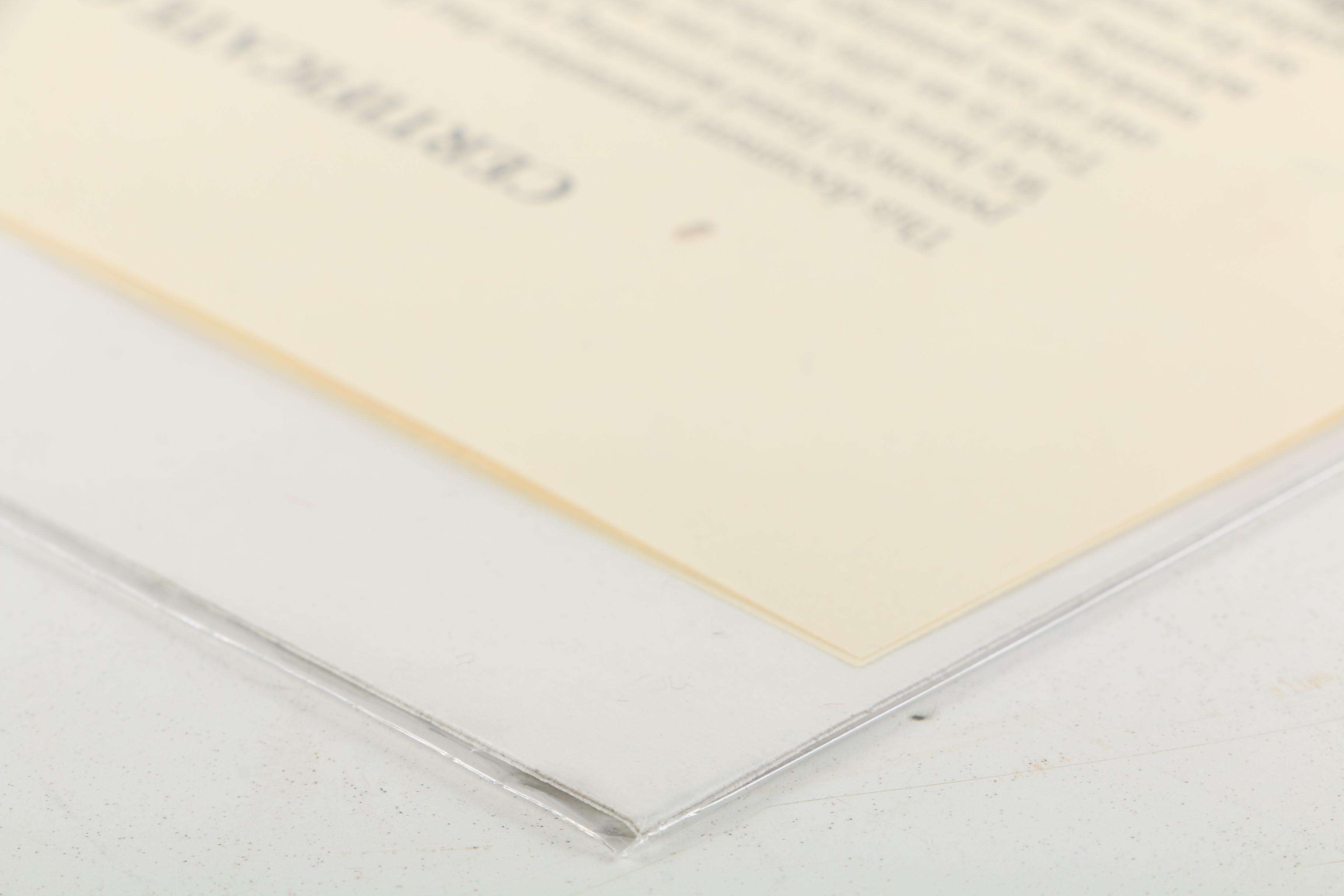 Gerald Ford and Nelson Rockefeller Autographed Cards