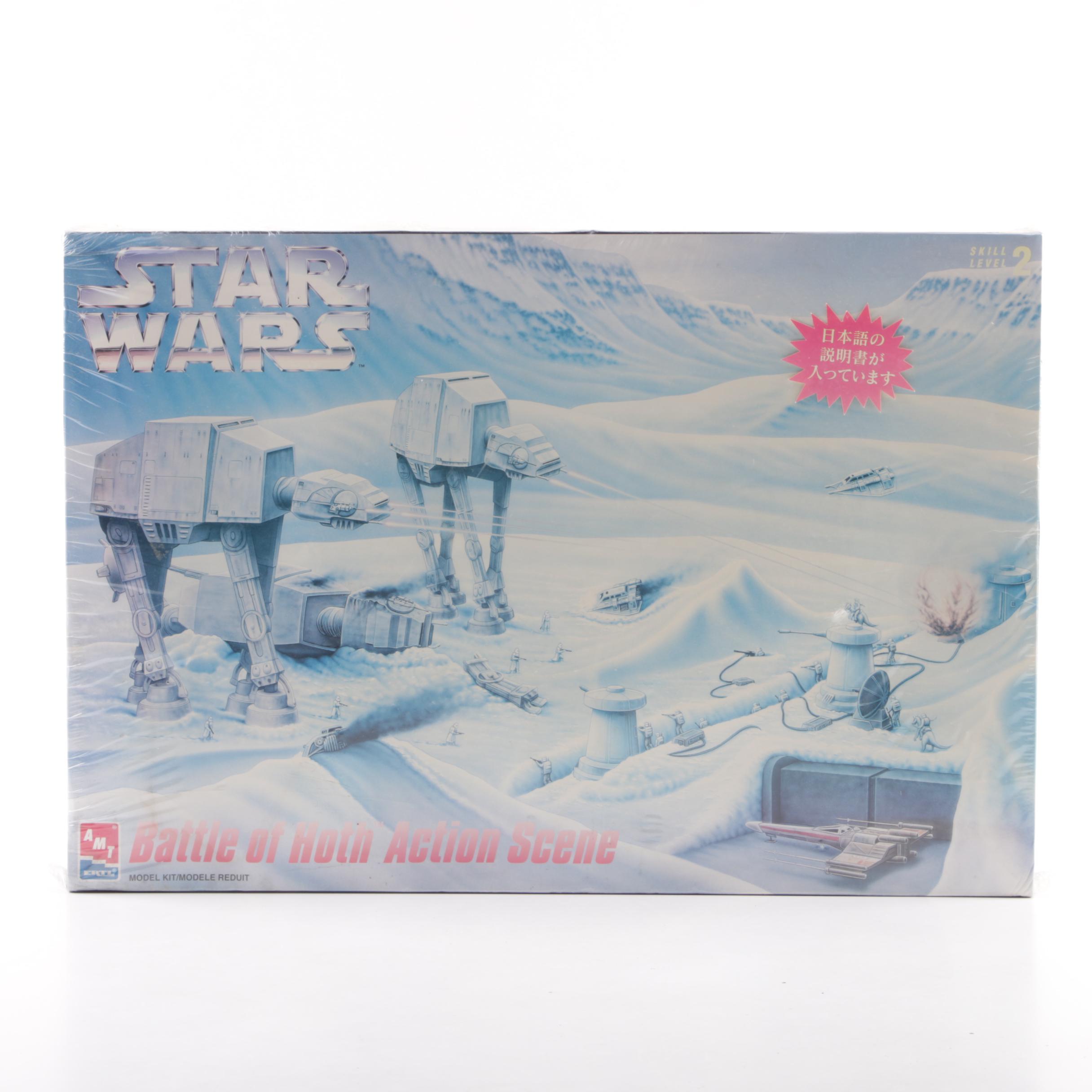 1990s AMT Ertl "Star Wars" Battle of Hoth Action Scene Model Kit