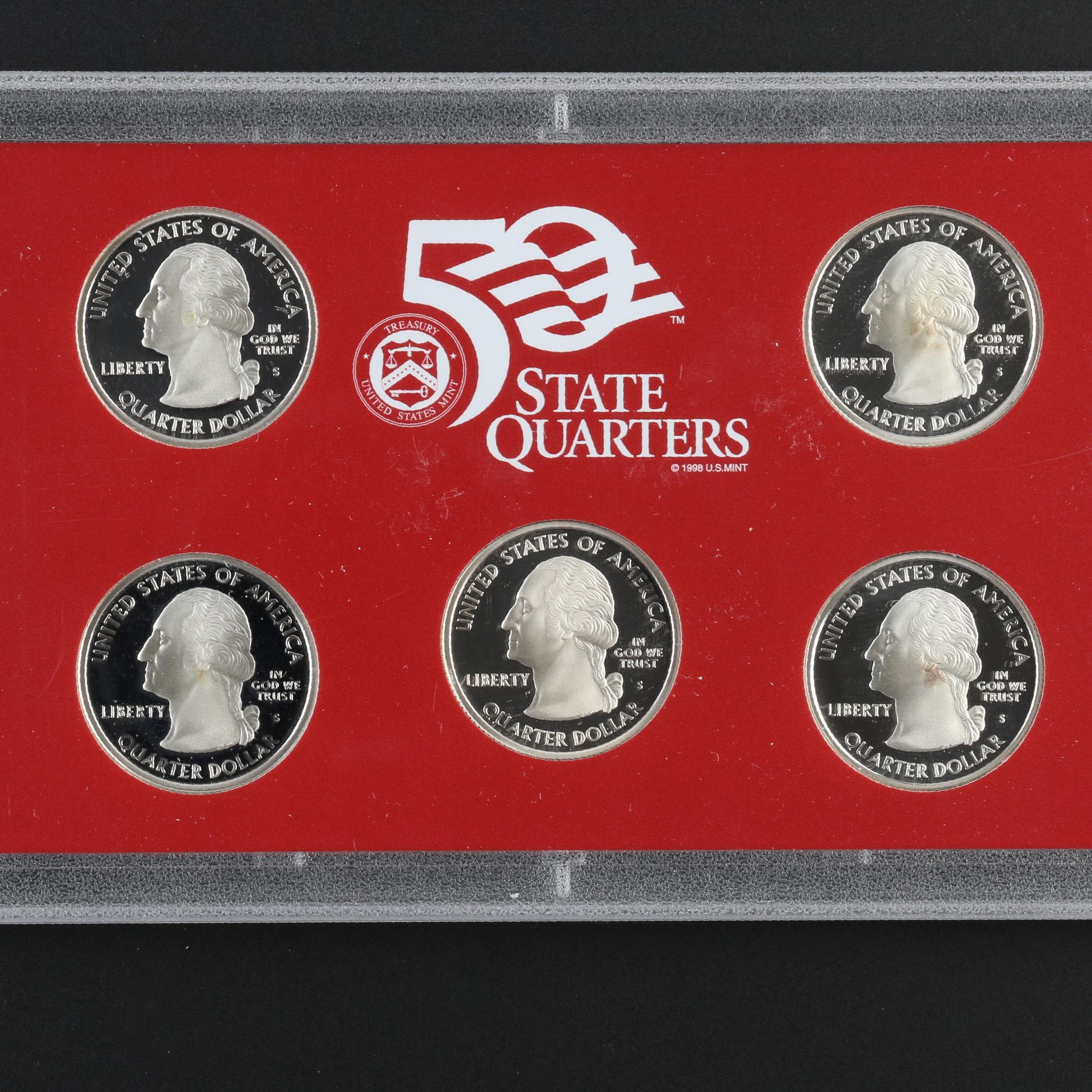 2005 50 State Quarters and 2006 United States Mint Silver Proof Sets
