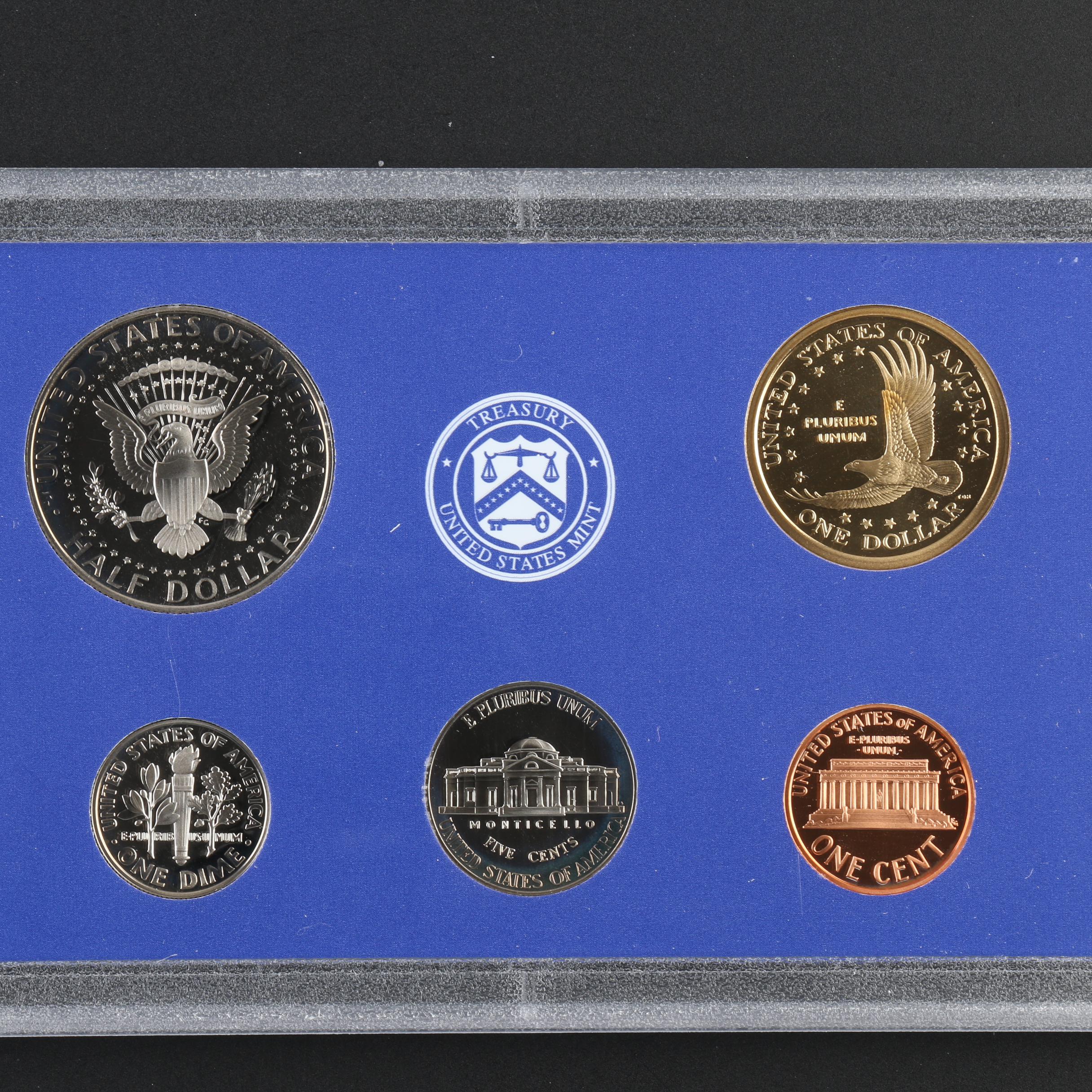 2005 and 2006 proof set from the United States Mint