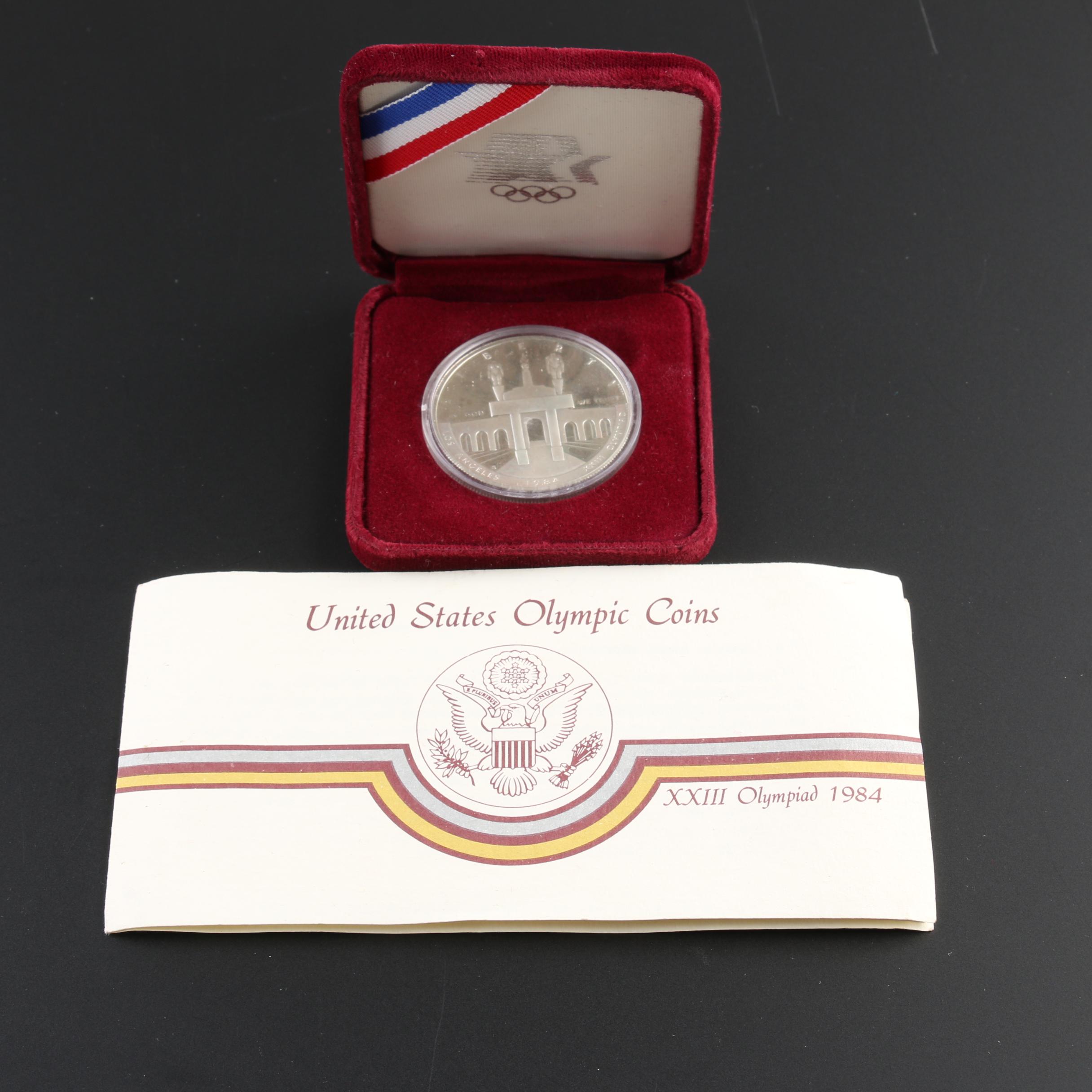 1984-S Olympic Silver Dollar Proof