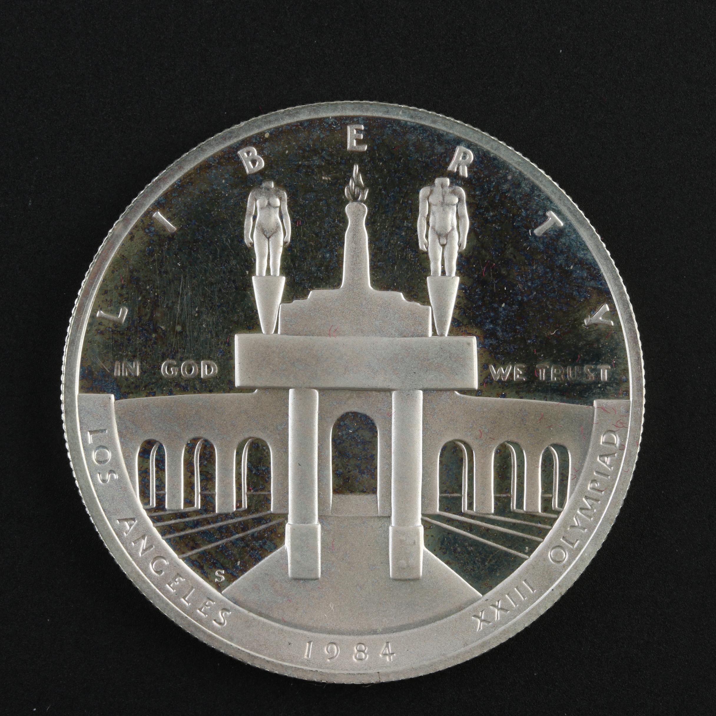 1984-S Olympic Silver Dollar Proof