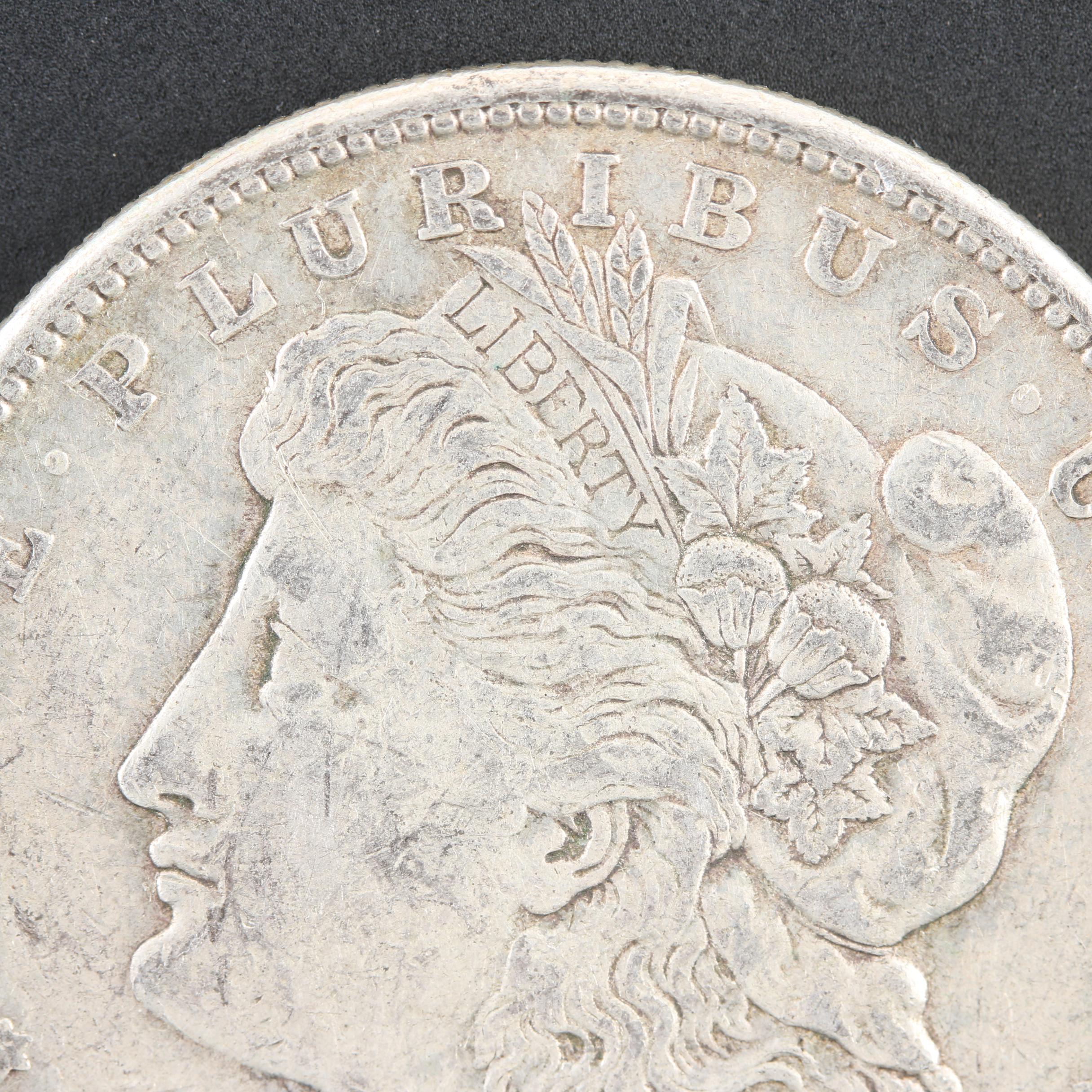 1921, 1921-D, and 1921-S Morgan Dollars