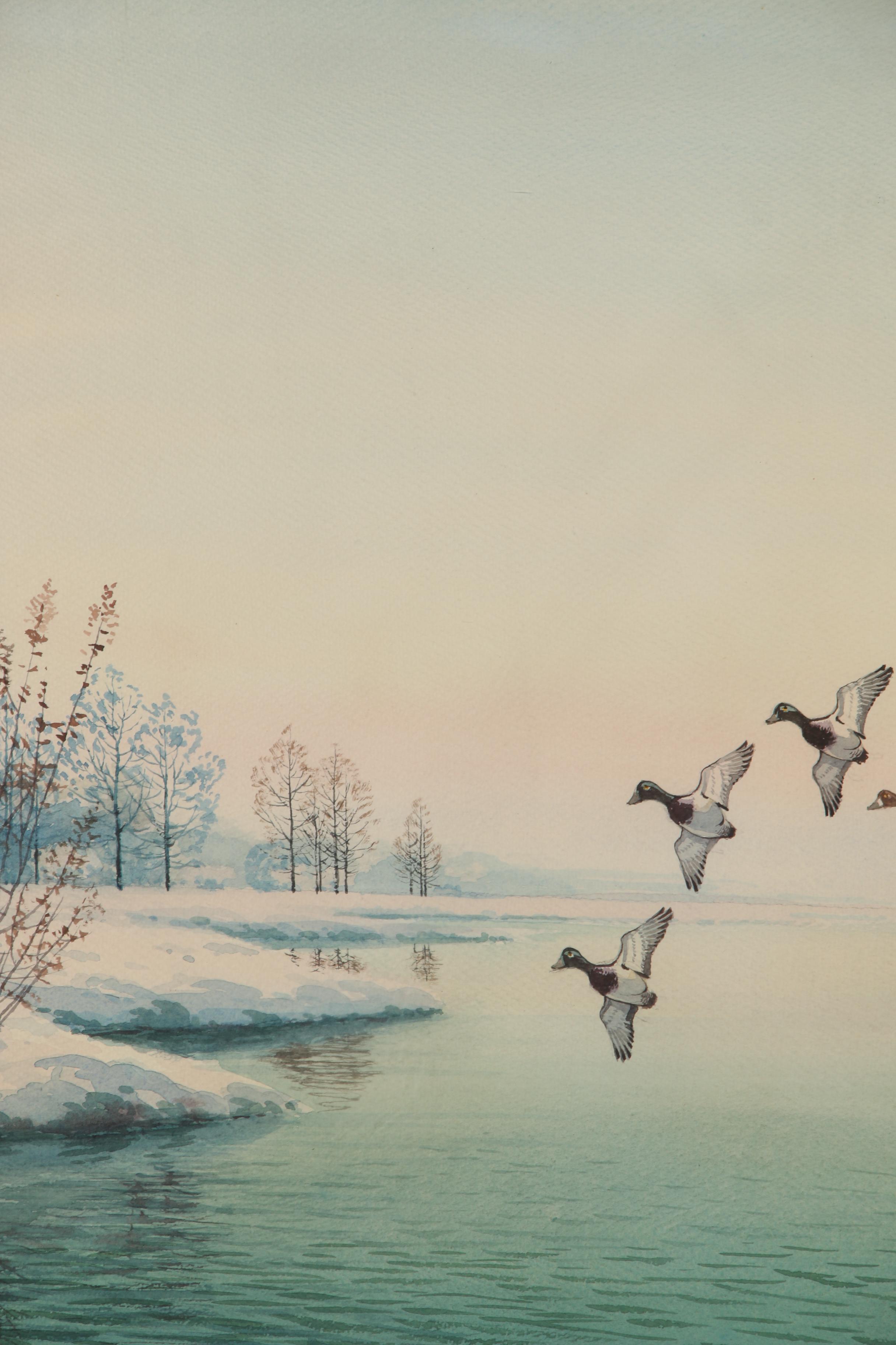 John Sudy Watercolor Painting