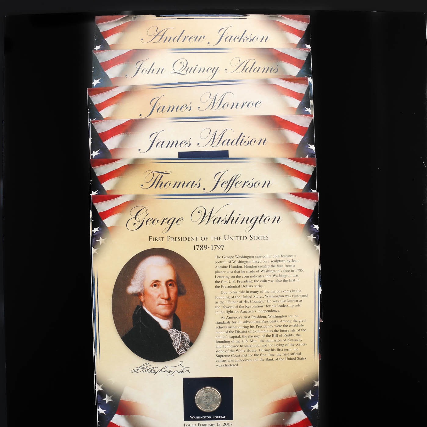 Presidential Dollar Coins and Statehood Quarters