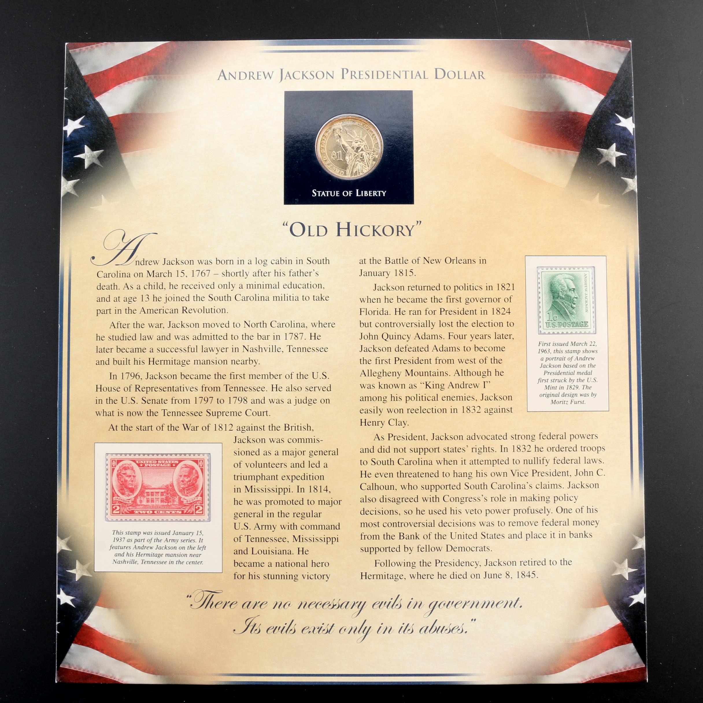 Presidential Dollar Coins and Statehood Quarters