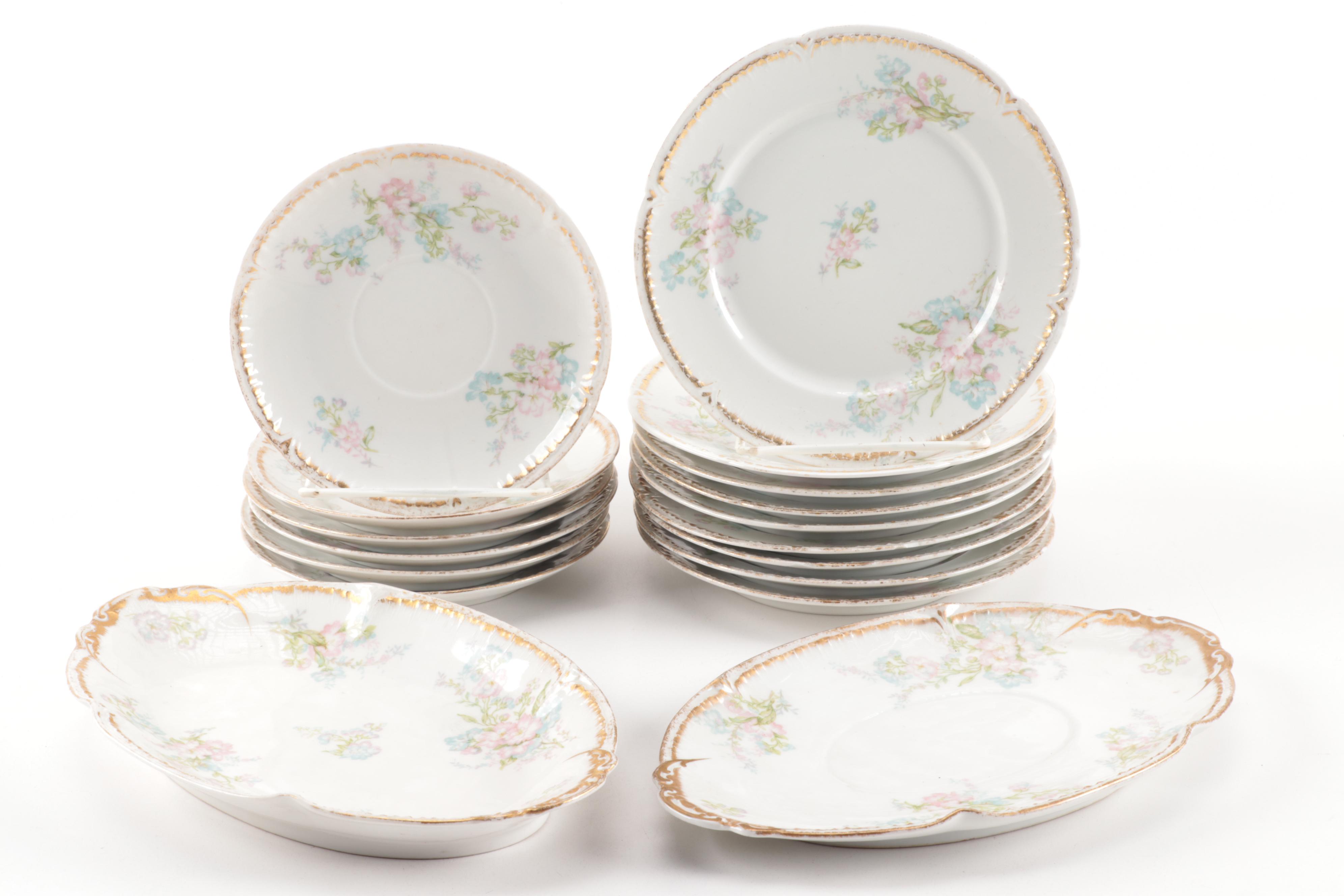 Vintage Haviland Limoges Porcelain Dinnerware