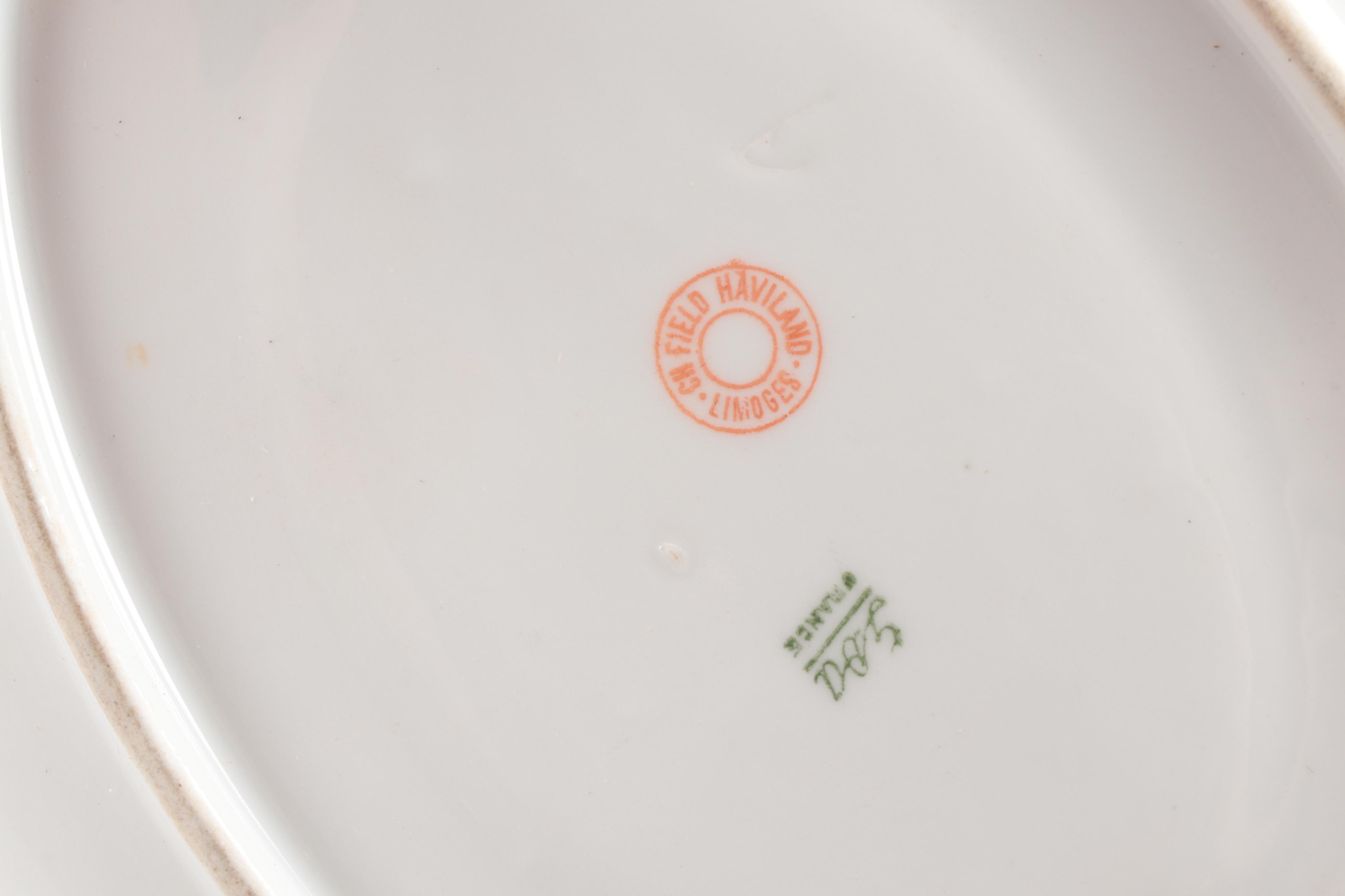 Vintage Haviland Limoges Porcelain Dinnerware