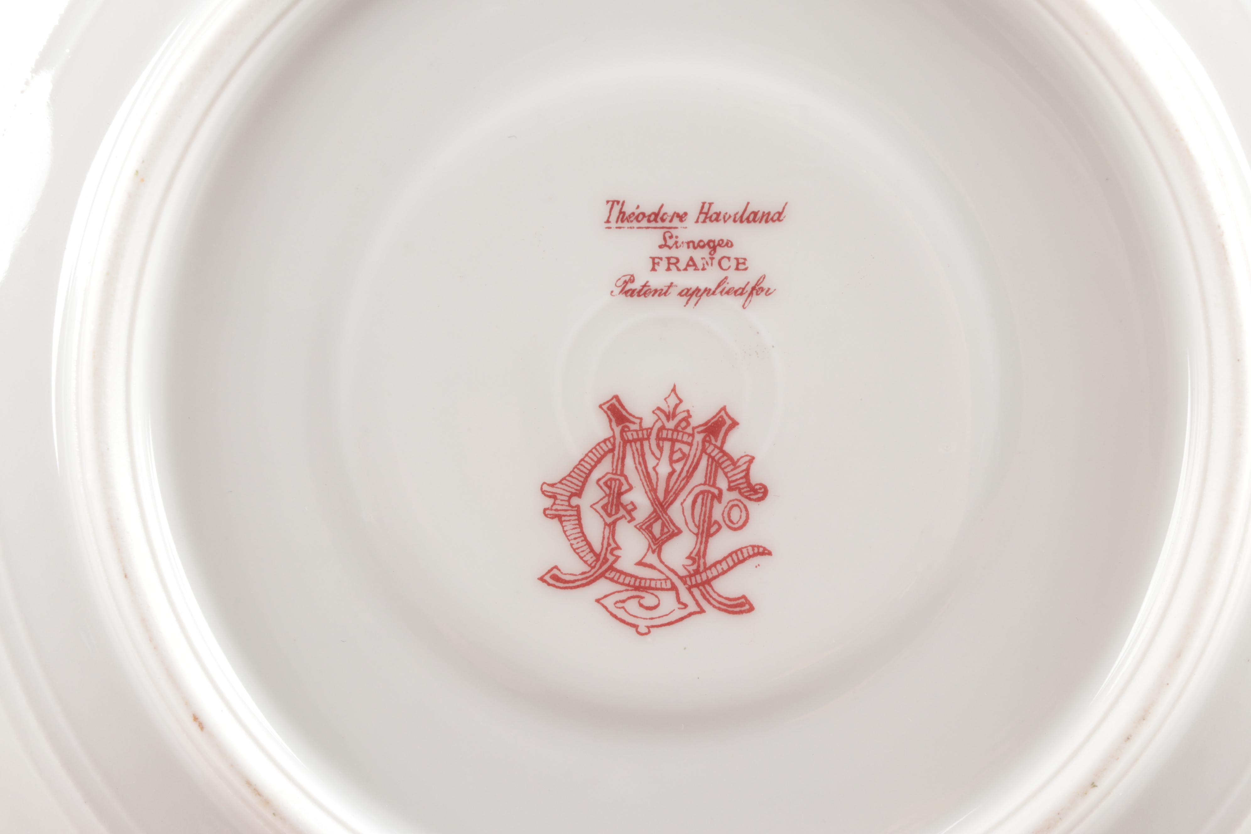 Vintage Haviland Limoges Porcelain Dinnerware