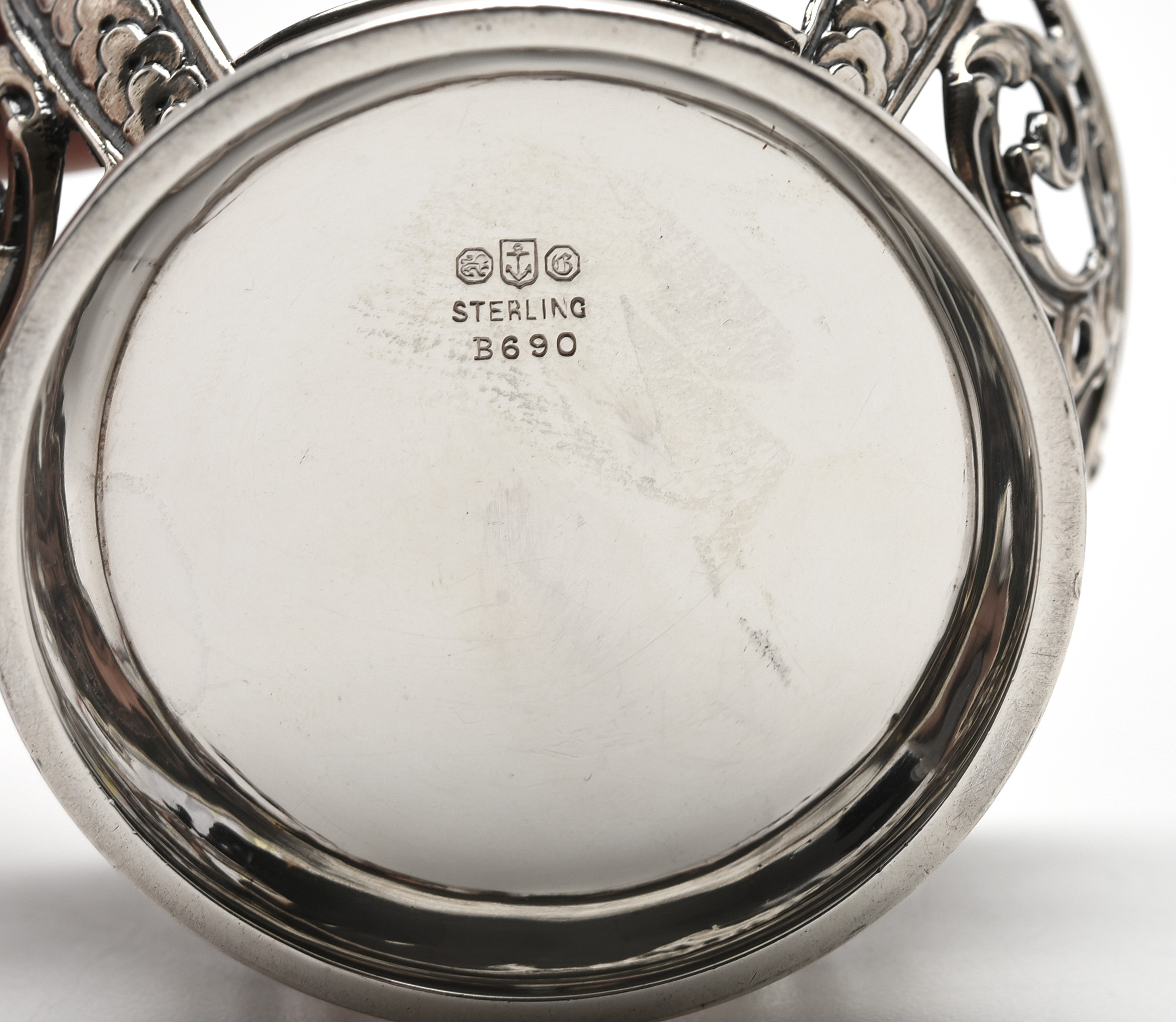 Gorham Reticulated Sterling Silver Potpourri Jar