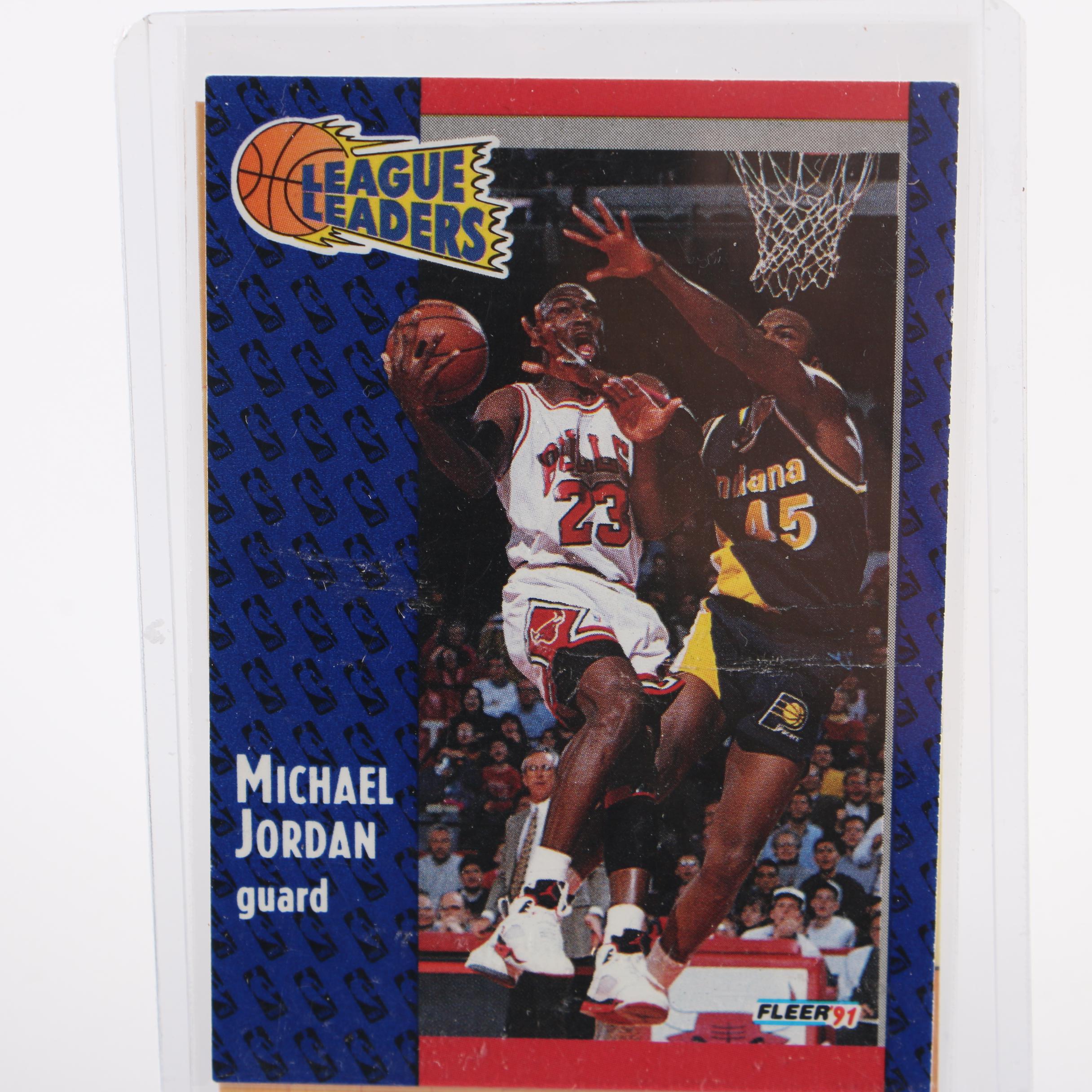 1990s Basketball Trading Cards including Michael Jordan