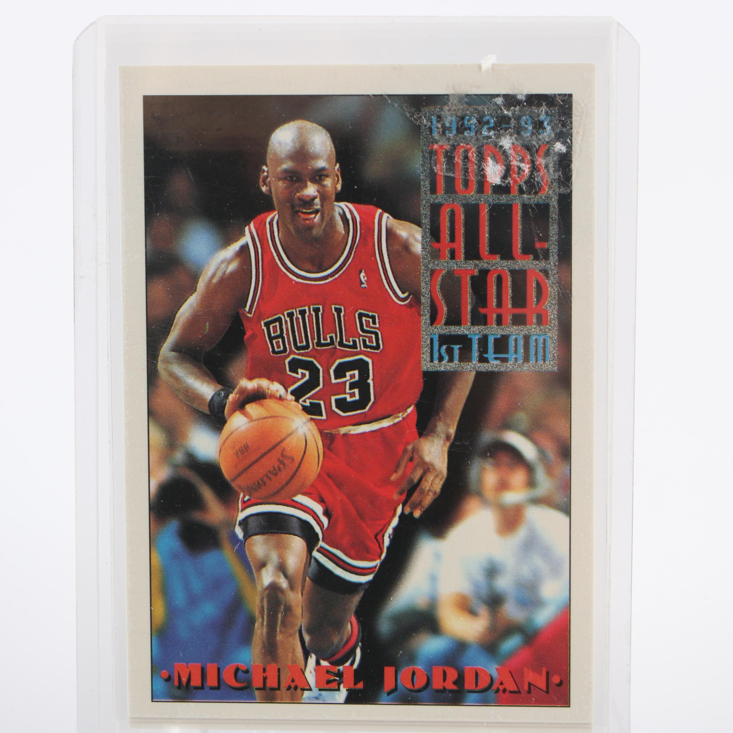 1990s Basketball Trading Cards including Michael Jordan