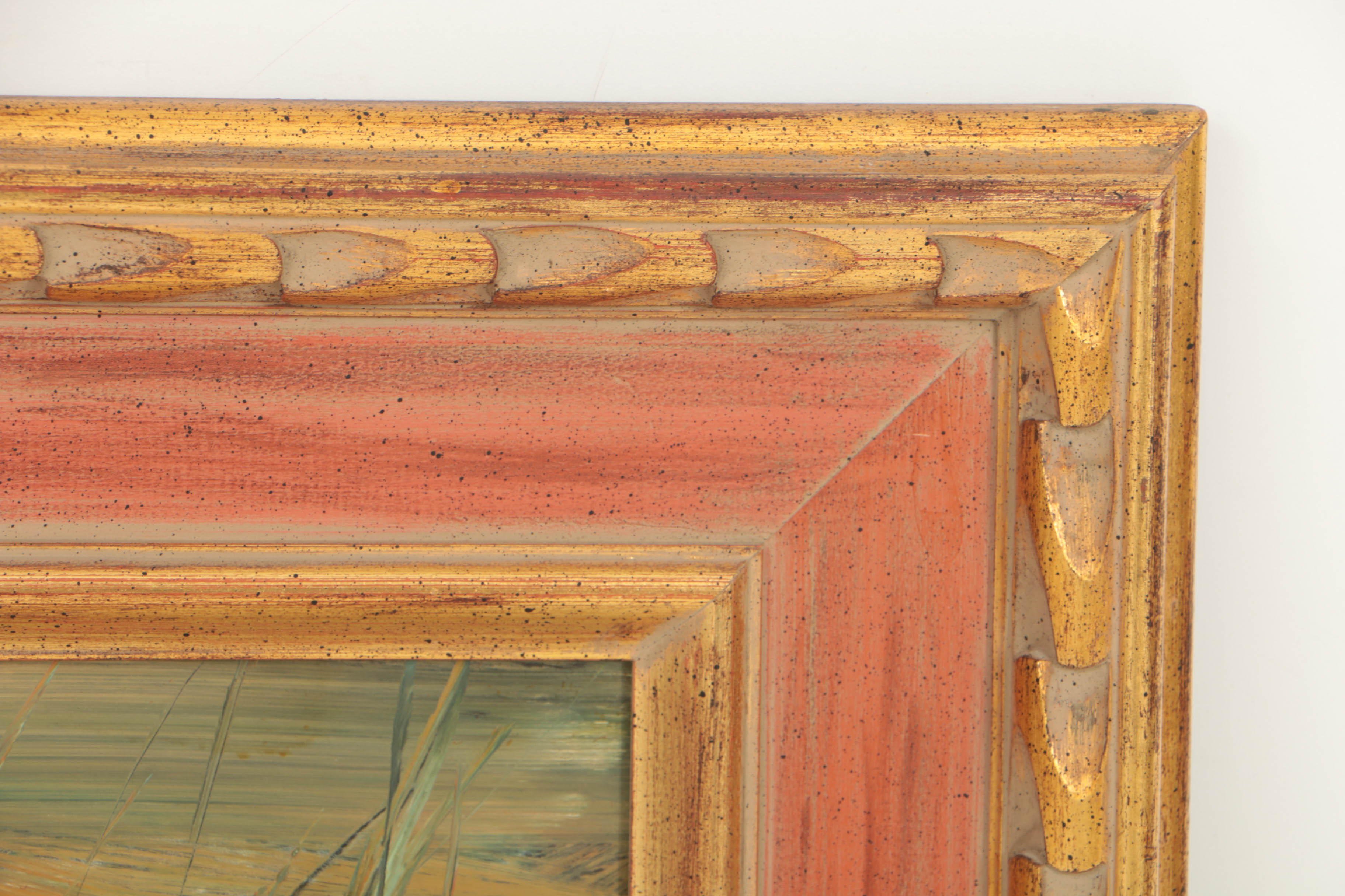 Antonia Sirena Oil on Board Abstract Seascape