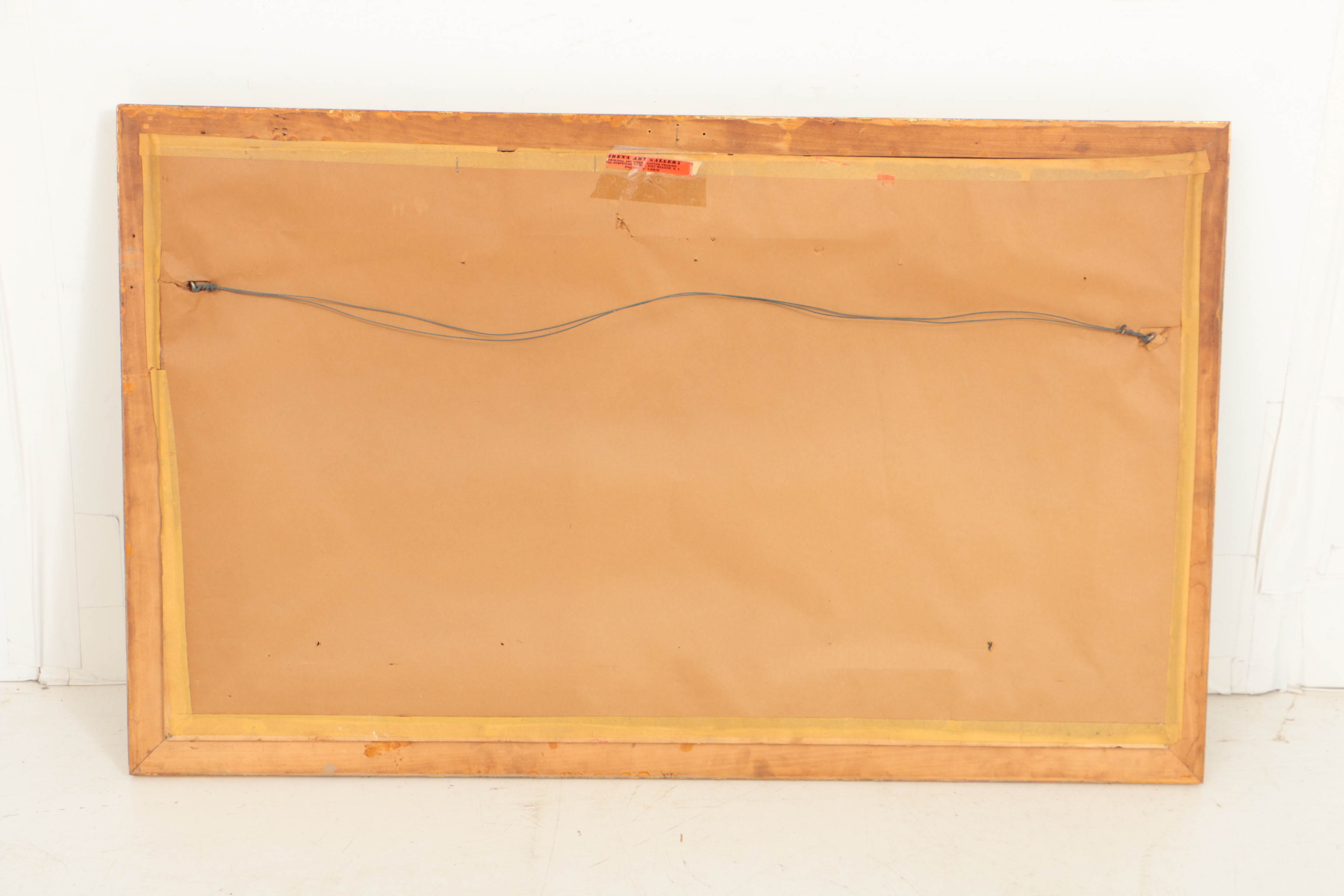 Antonia Sirena Oil on Board Abstract Seascape