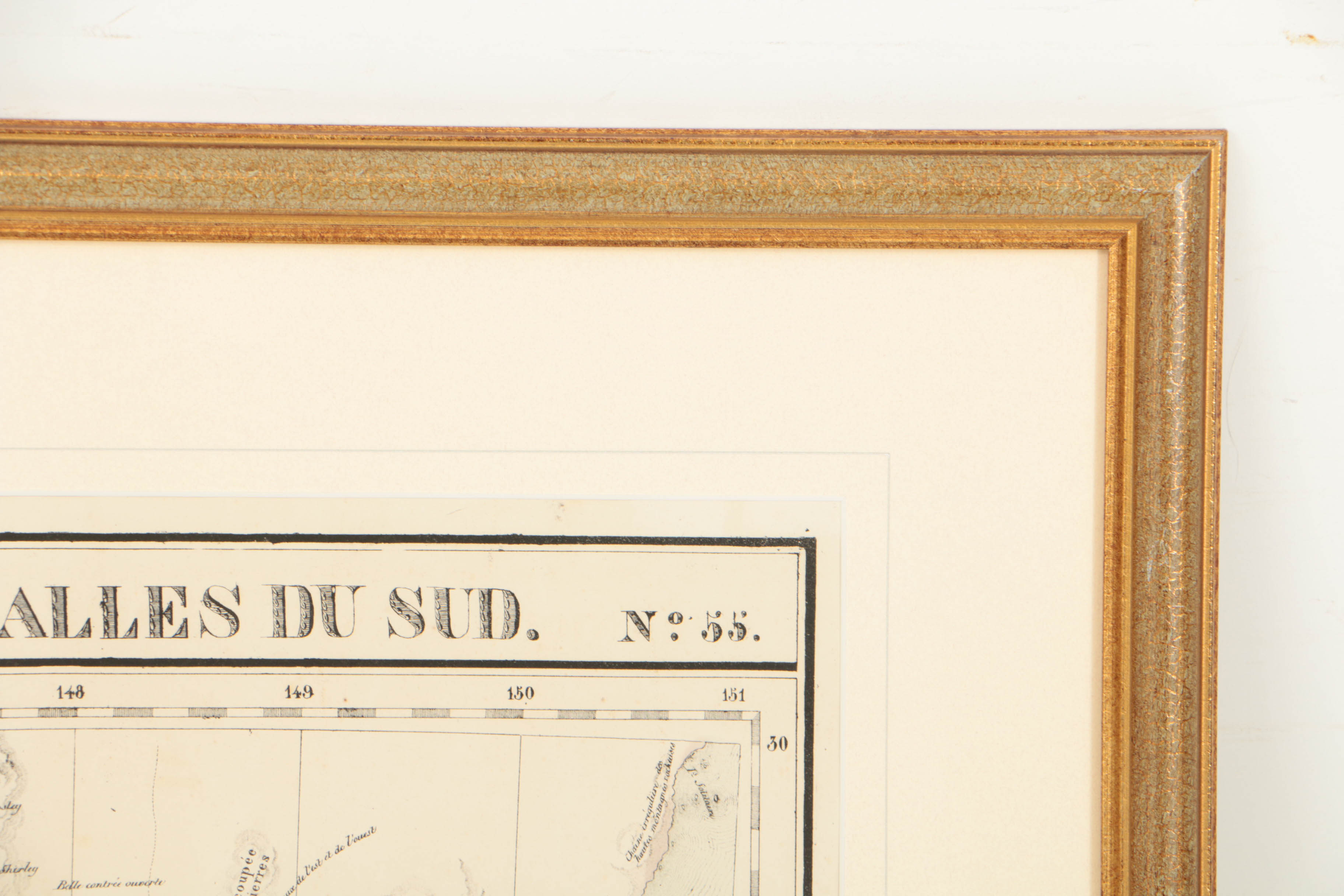 Philippe Vandermaelen 19th Century Map Lithograph "Oceanique"