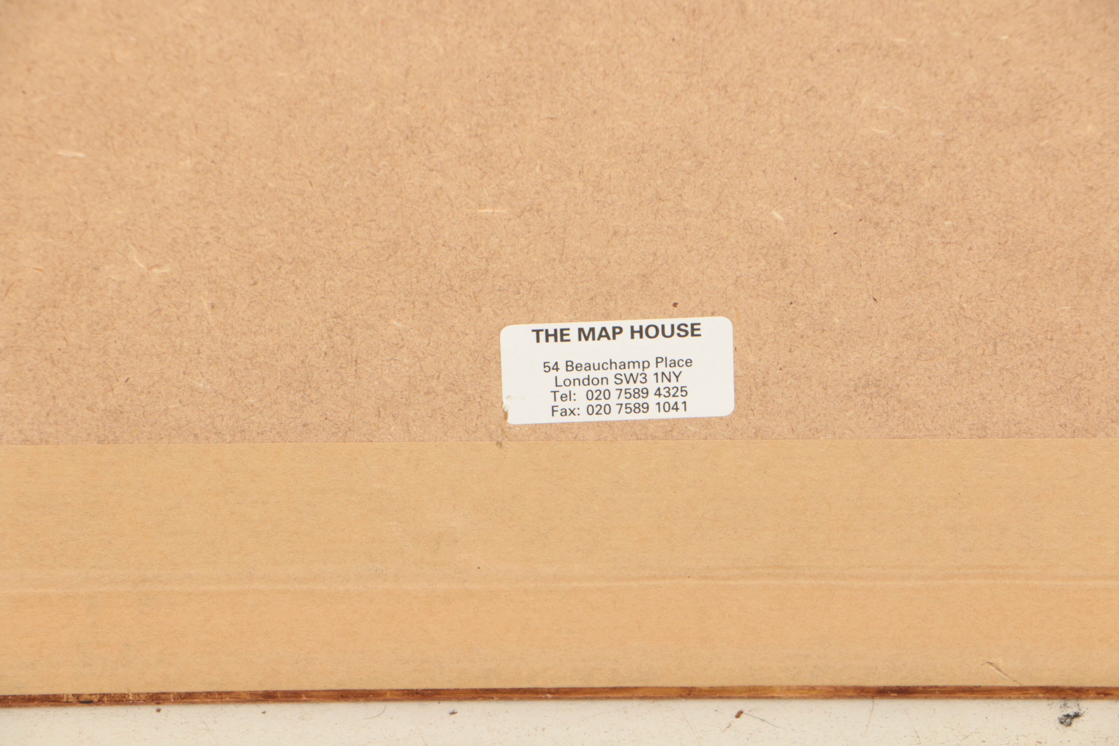 Philippe Vandermaelen 19th Century Map Lithograph "Oceanique"