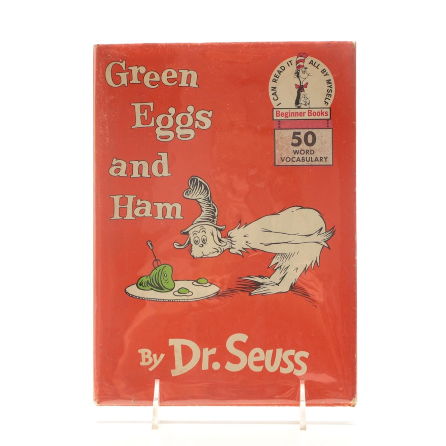 1960 First Printing "Green Eggs and Ham" by Dr. Seuss