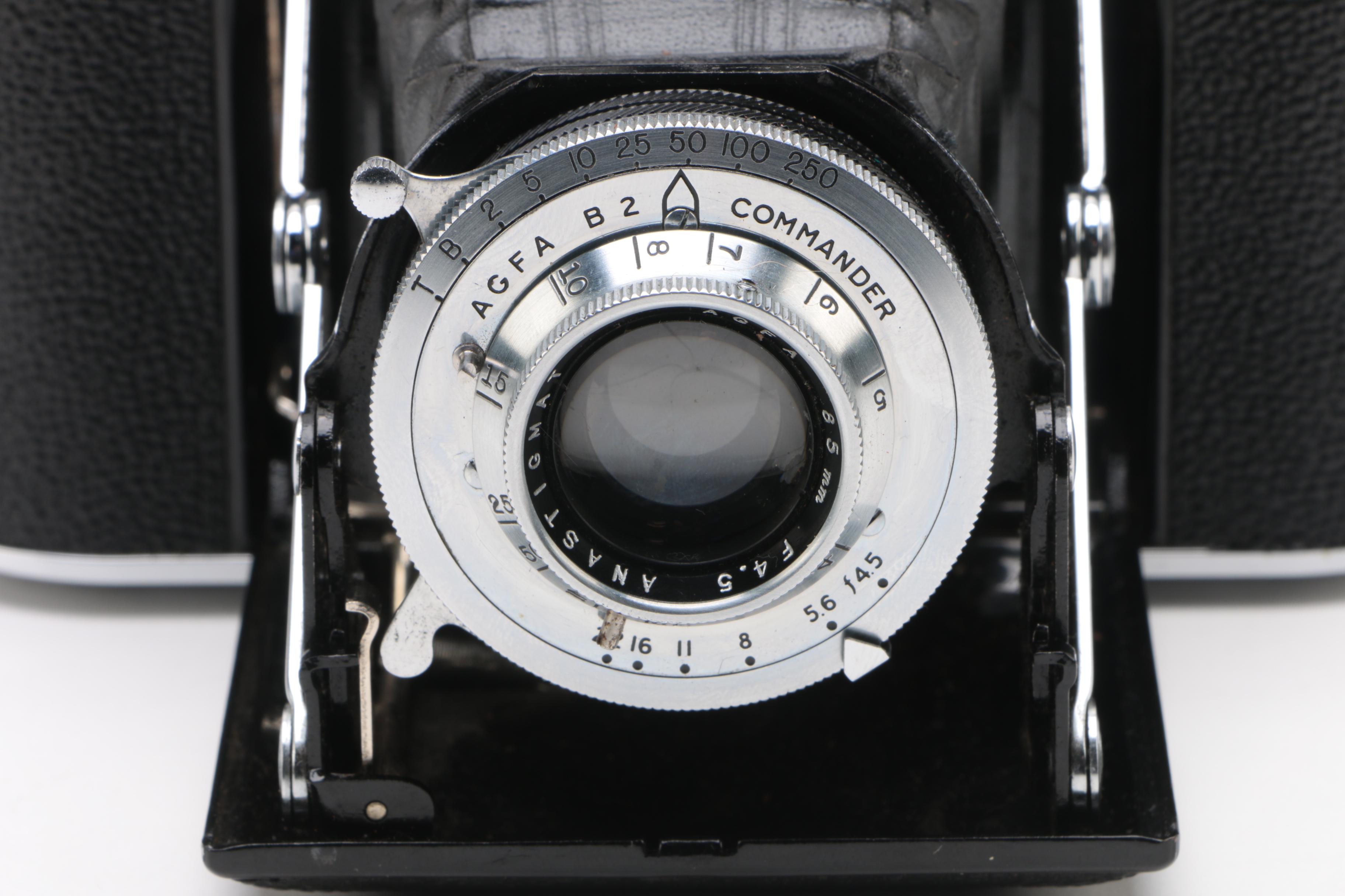 1950s Agfa/Ansco B2 Commander German Still Camera Signed by Jack Bradley