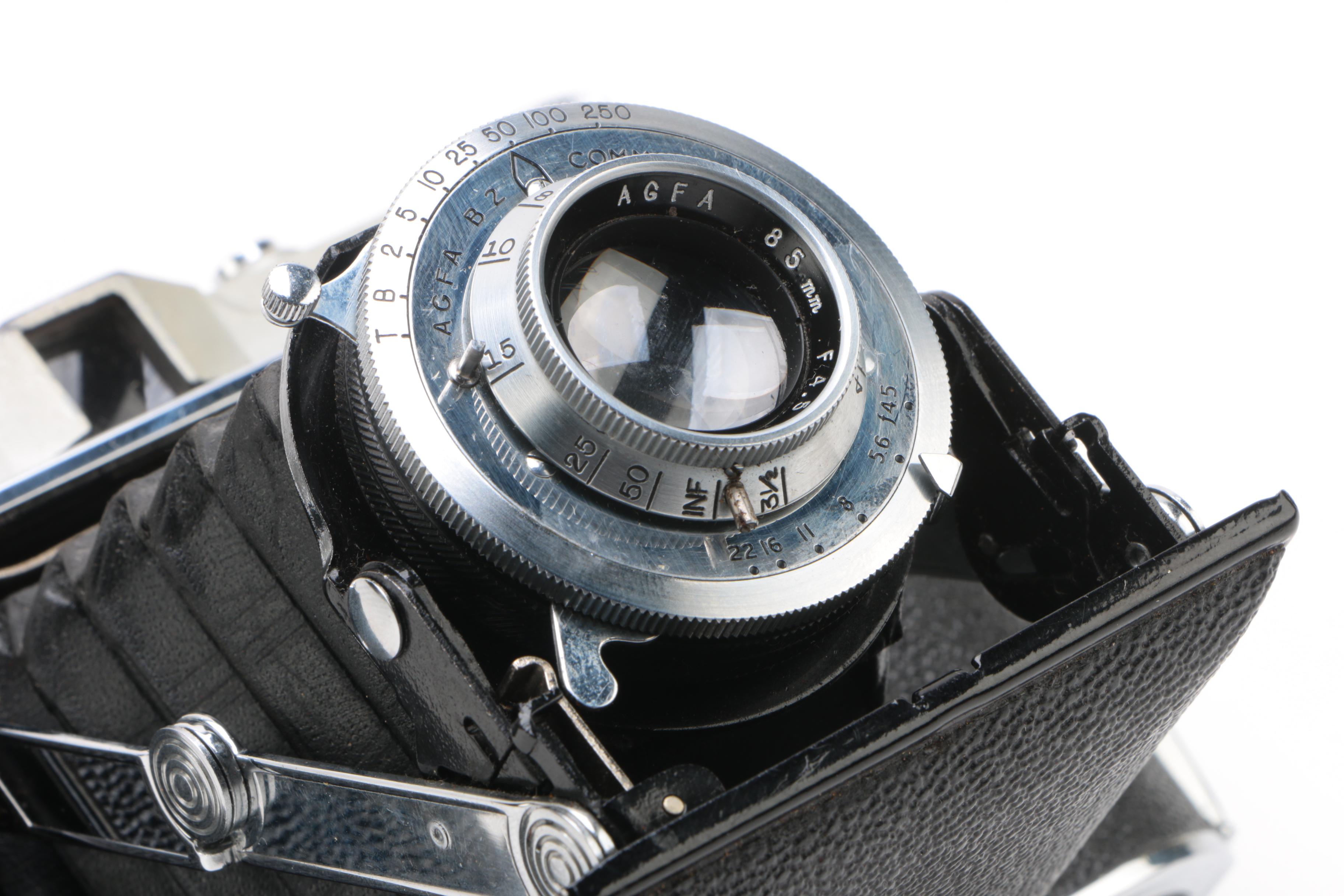 1950s Agfa/Ansco B2 Commander German Still Camera Signed by Jack Bradley