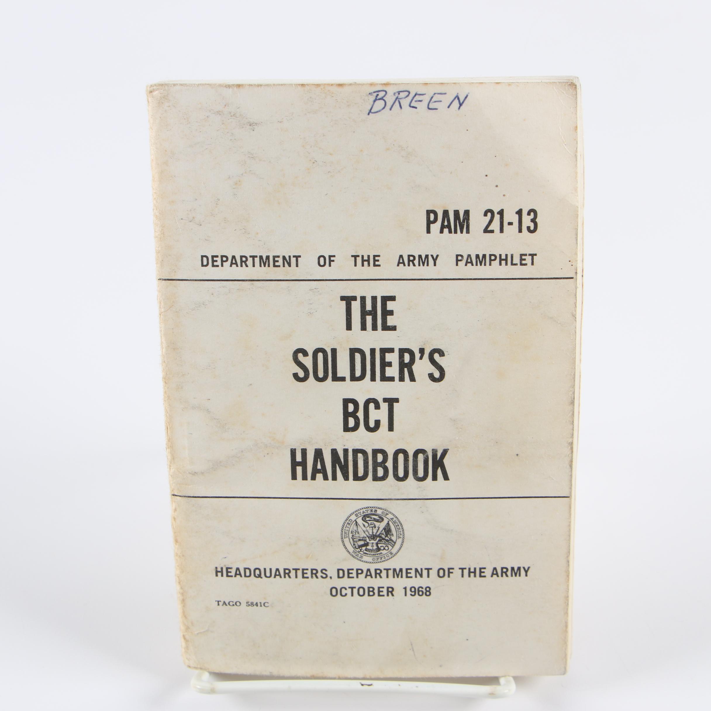 Vintage United States Army Handbooks and Guides
