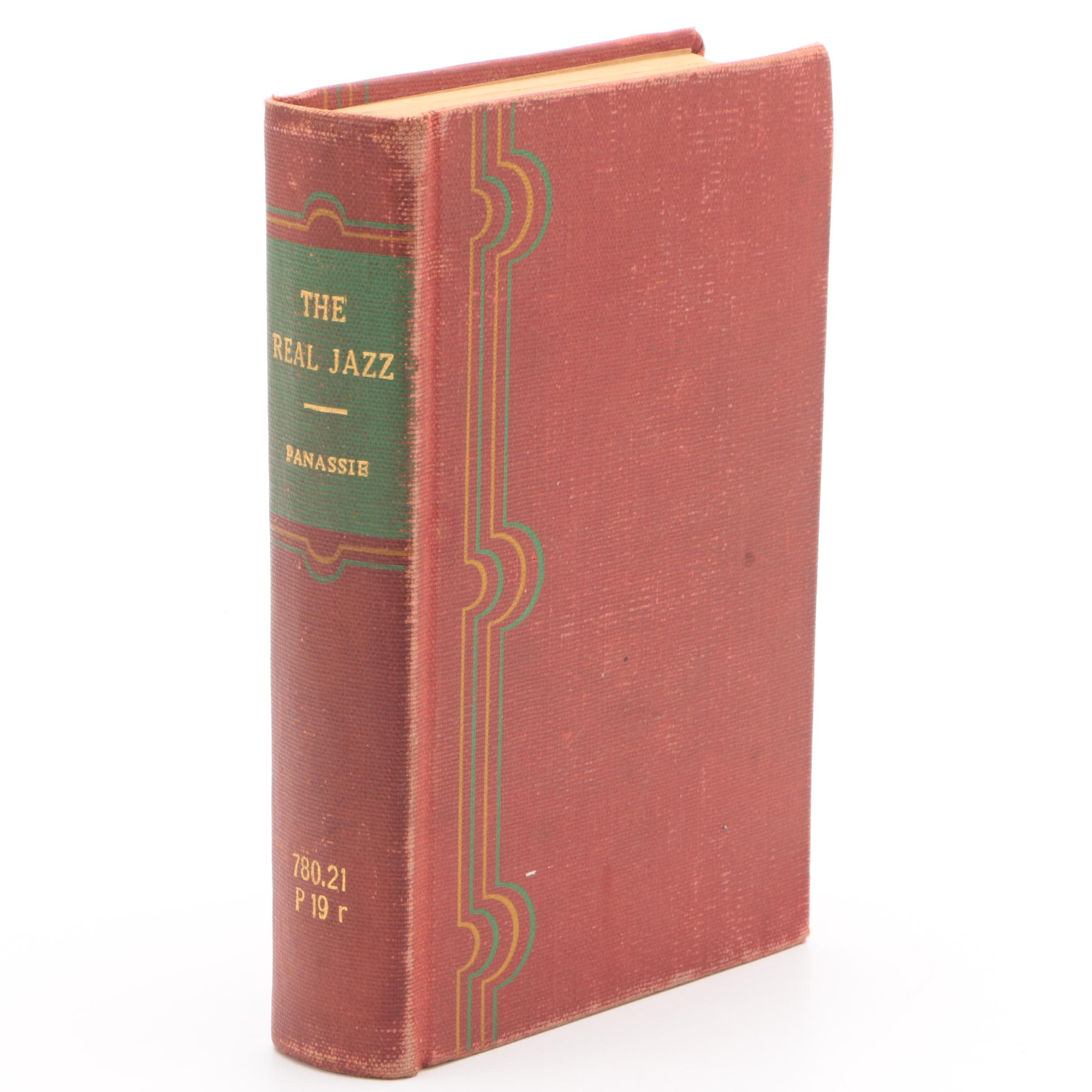 Ex-Libris Jack Bradley 1942 "The Real Jazz" by Hugues Panassié