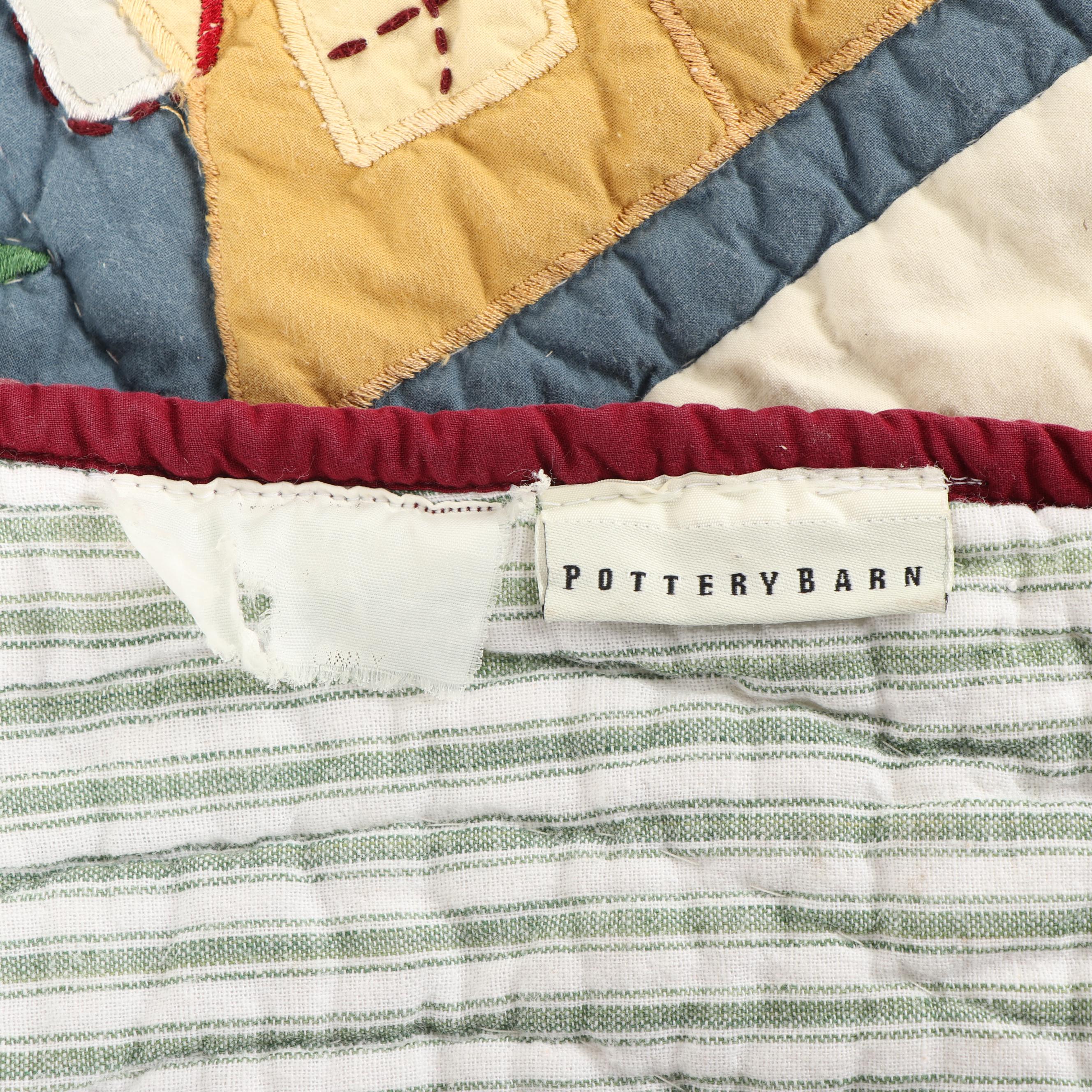 Pottery Barn Holiday Patchwork Quilts