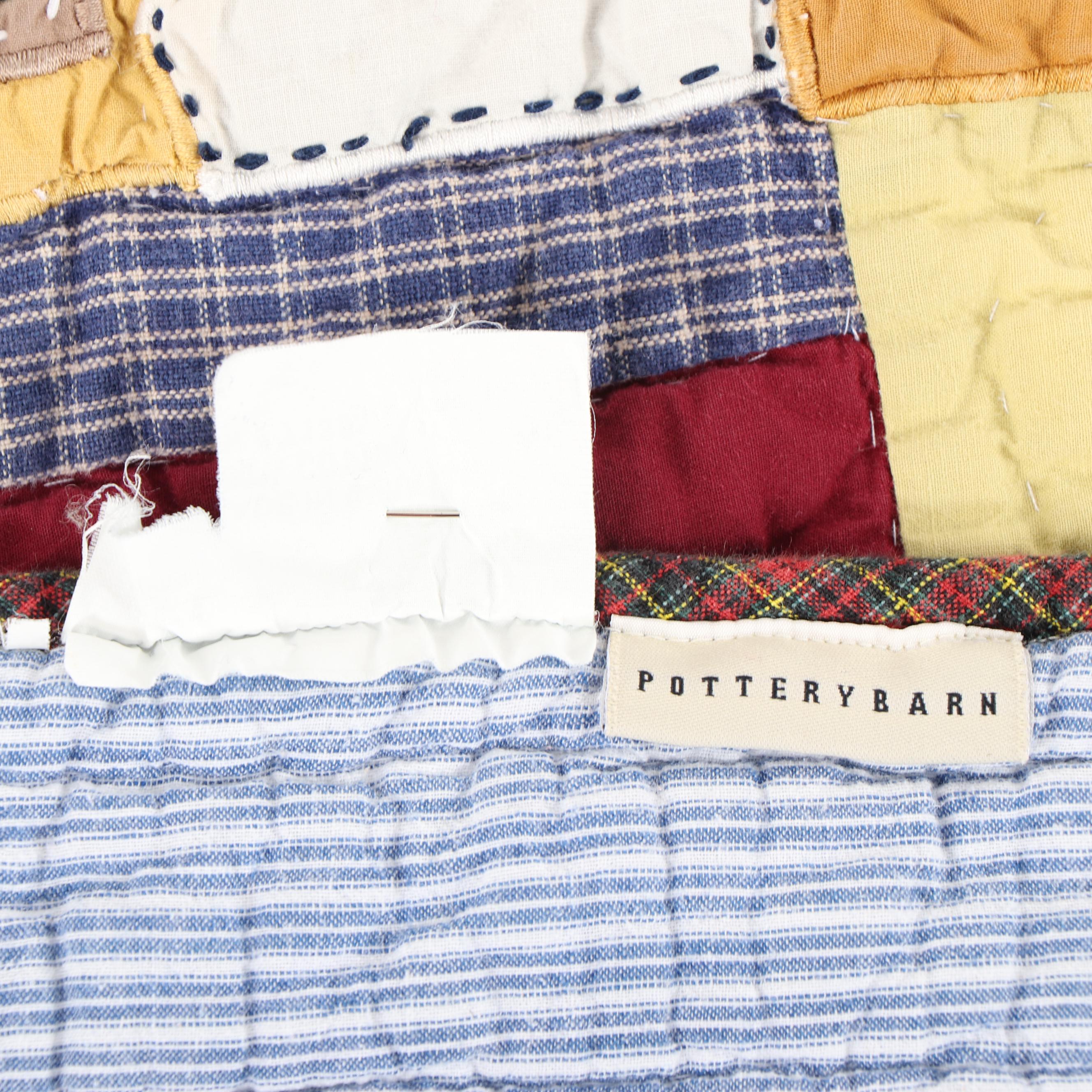 Pottery Barn Holiday Patchwork Quilts