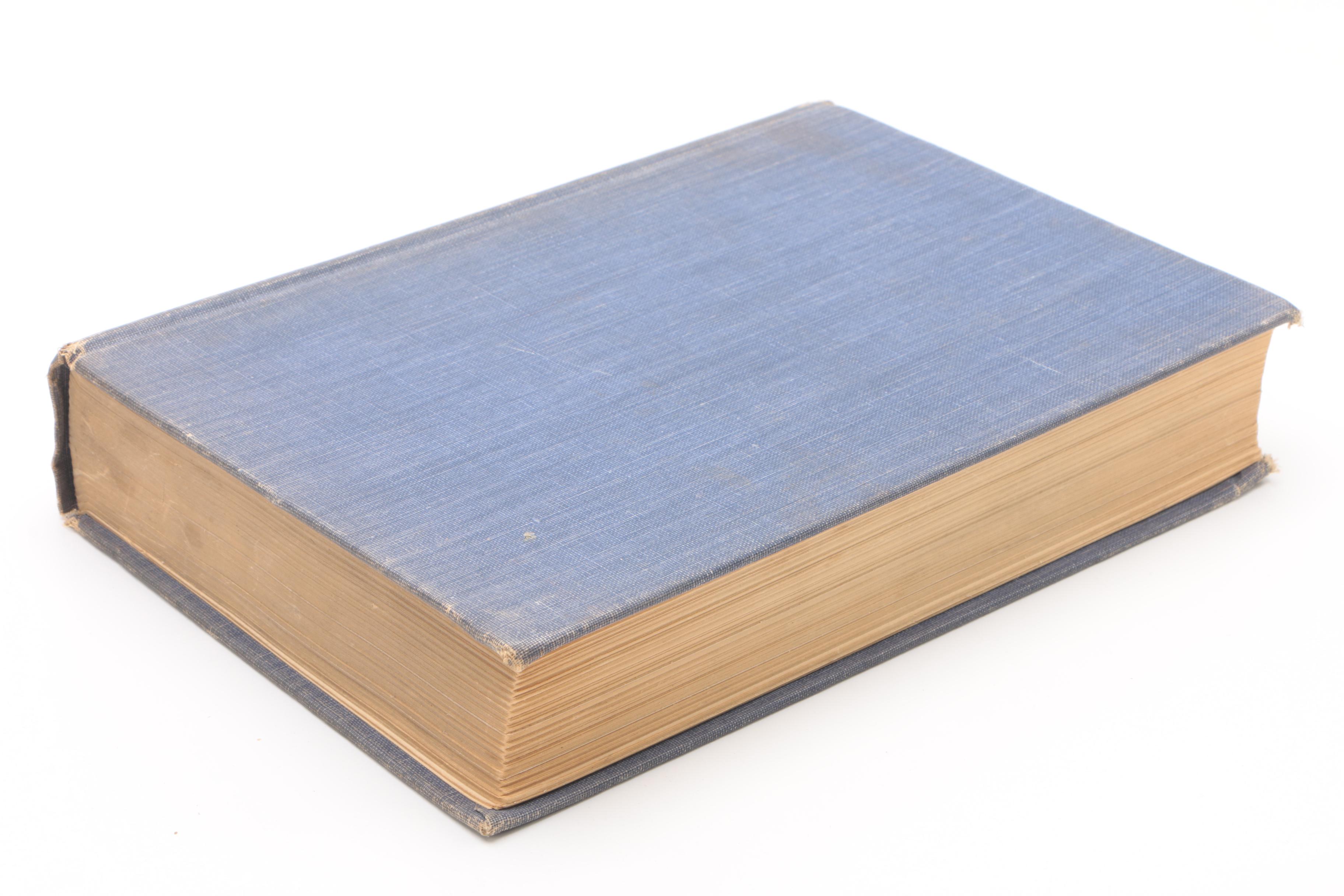 Ex-Libris Jack Bradley 1944 Signed "Father of the Blues" by W.C. Handy