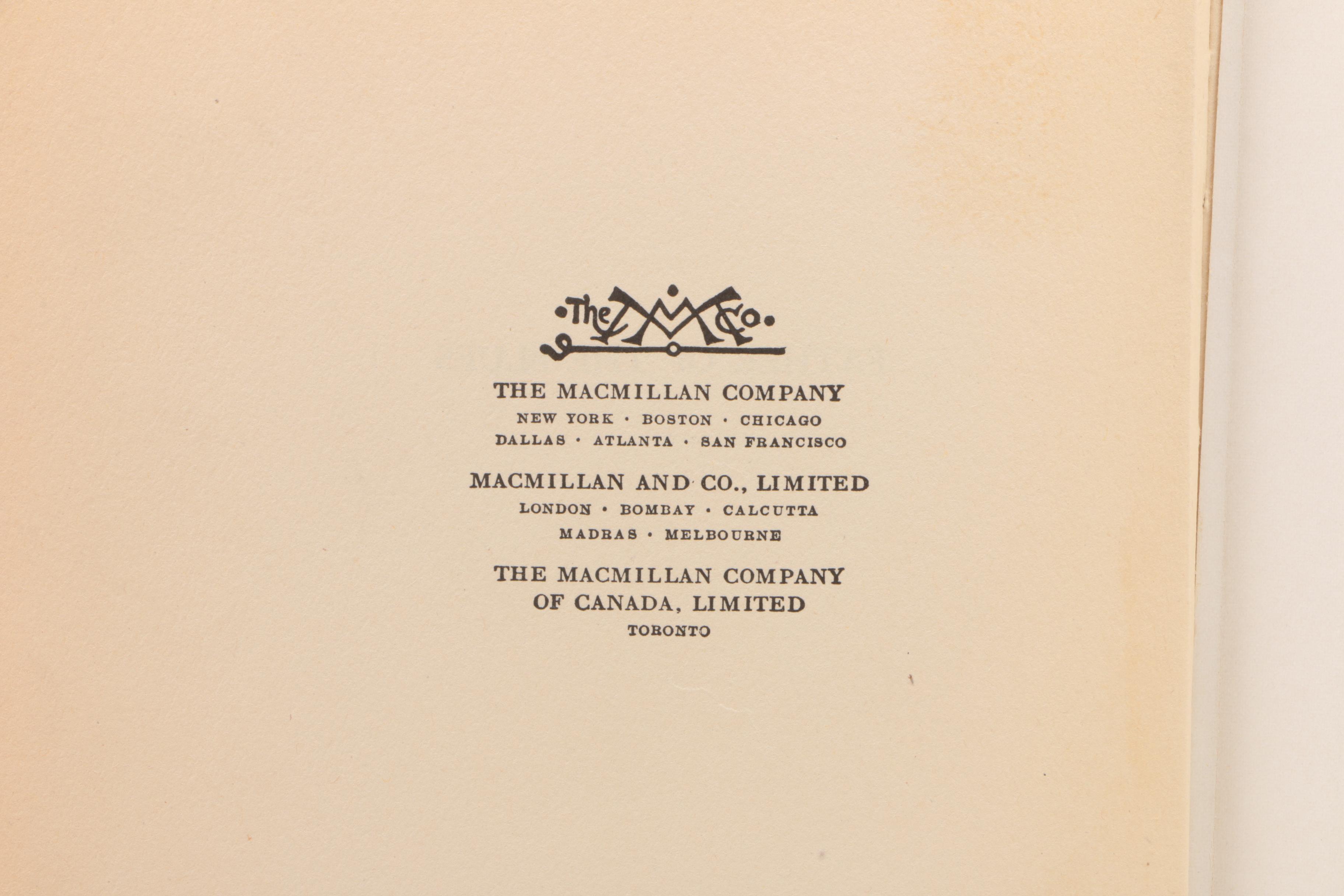 Ex-Libris Jack Bradley 1944 Signed "Father of the Blues" by W.C. Handy