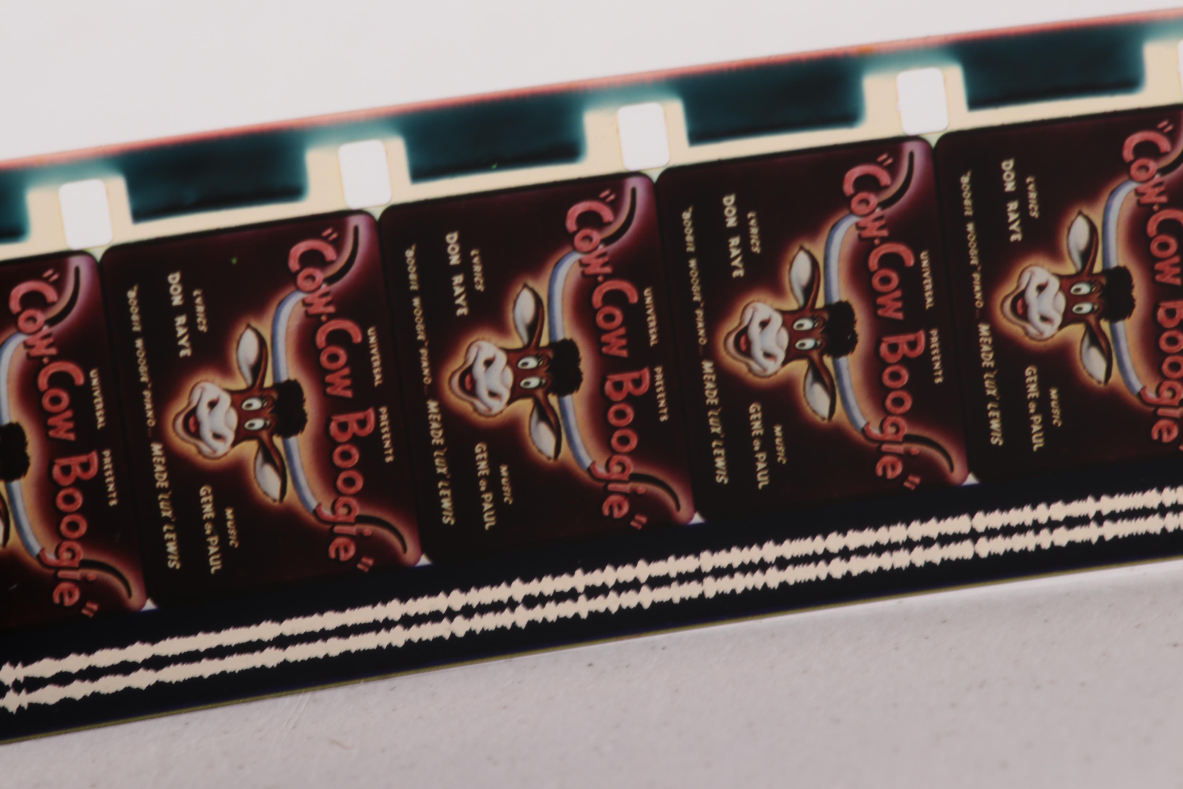 1943 Walt Lantz "Swing Symphony" Cartoon Short Film featuring "Cow-Cow Boogie"