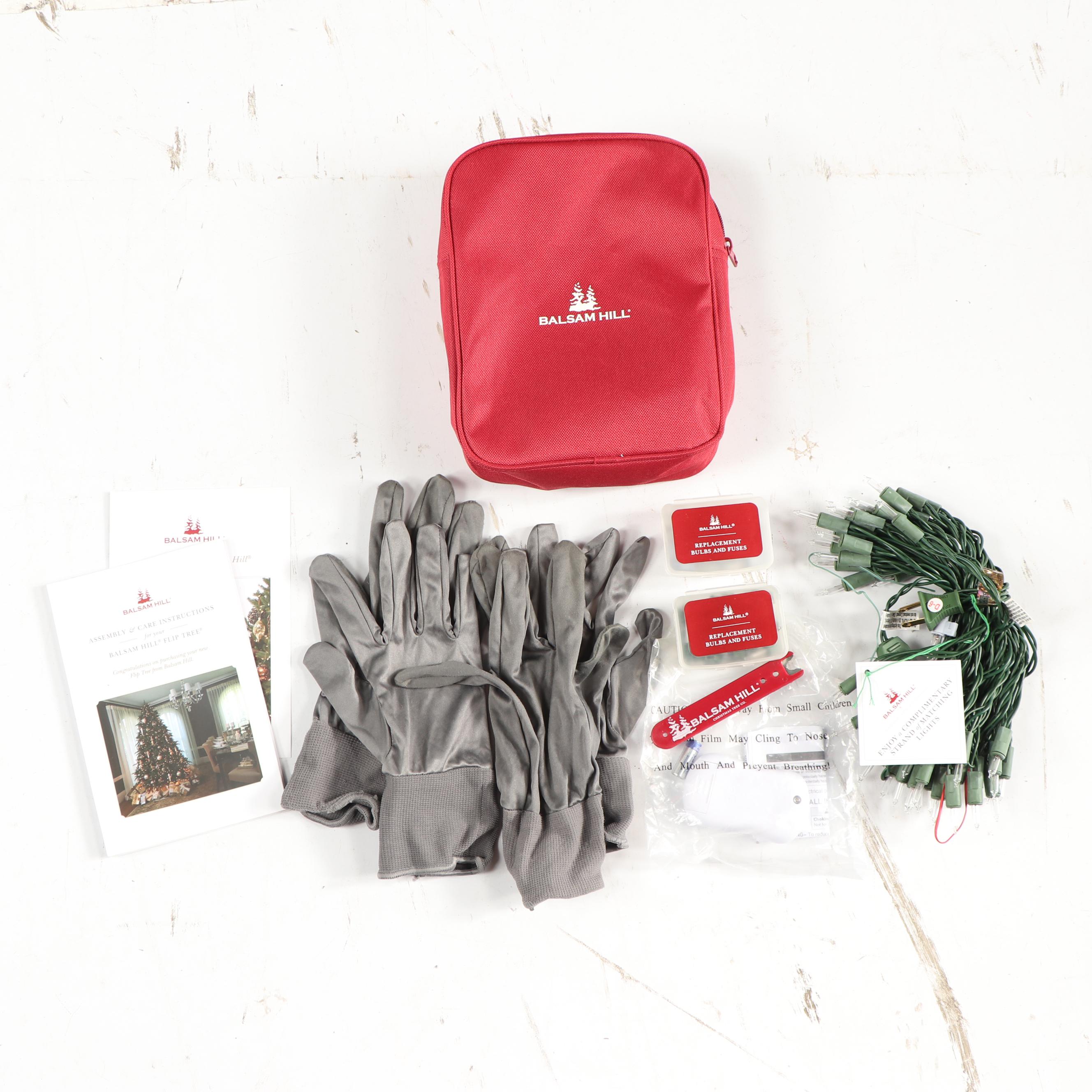 Balsam Hill "Flip Tree" Nine-Foot Artificial Fir Christmas Tree