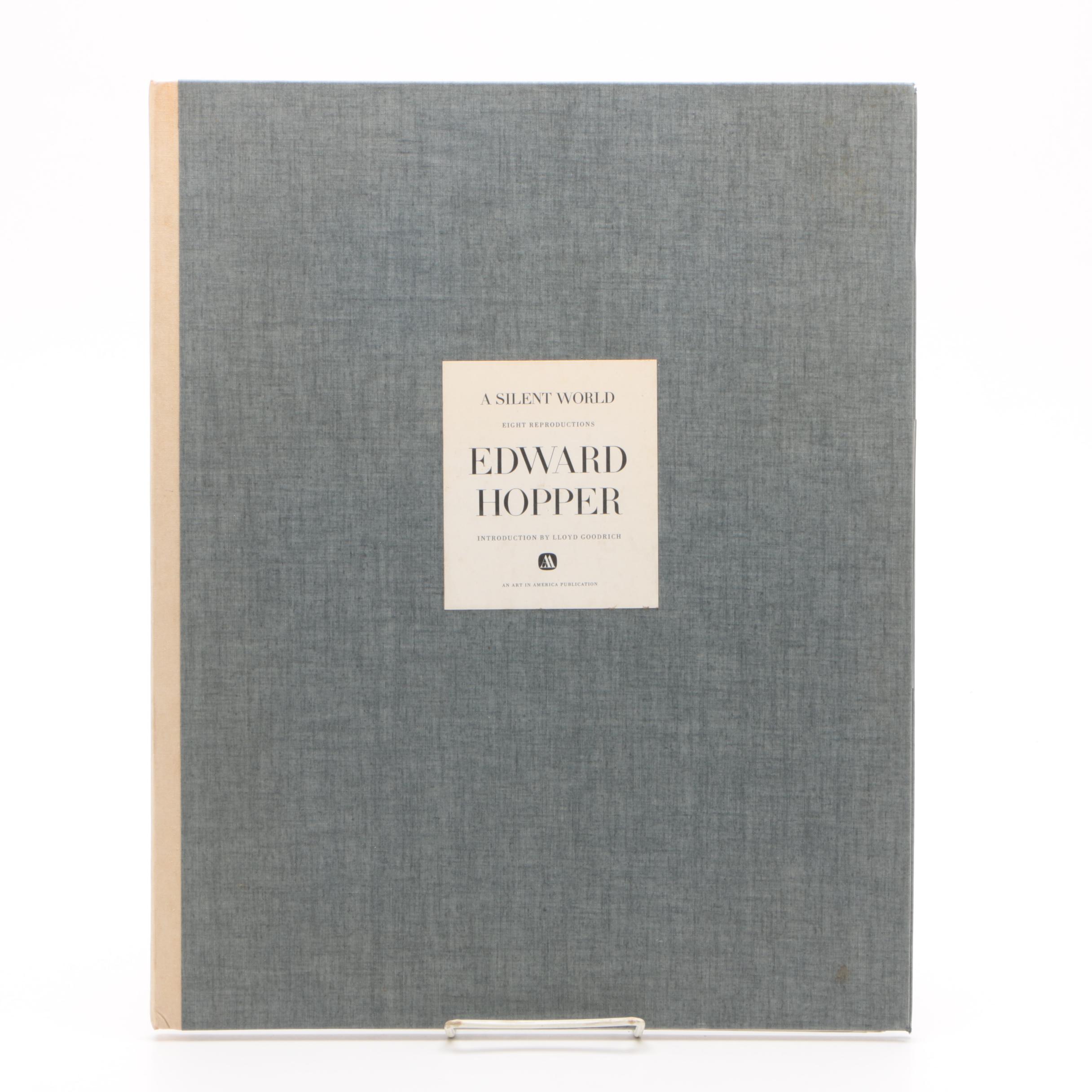 Reproduction Lithograph Portfolio "Edward Hopper: A Silent World"