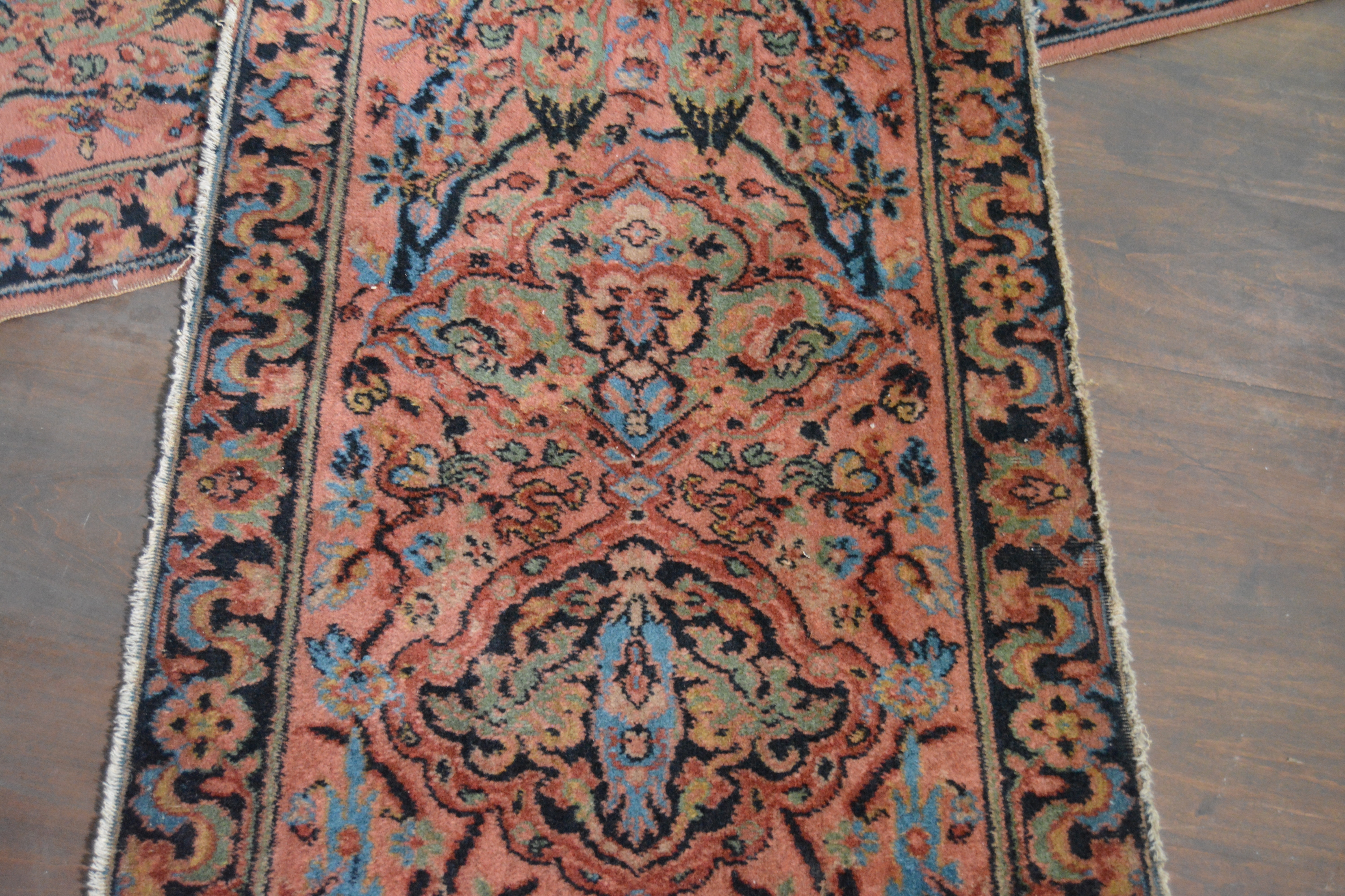 Machine-Woven Persian Style Wool Accent Rugs