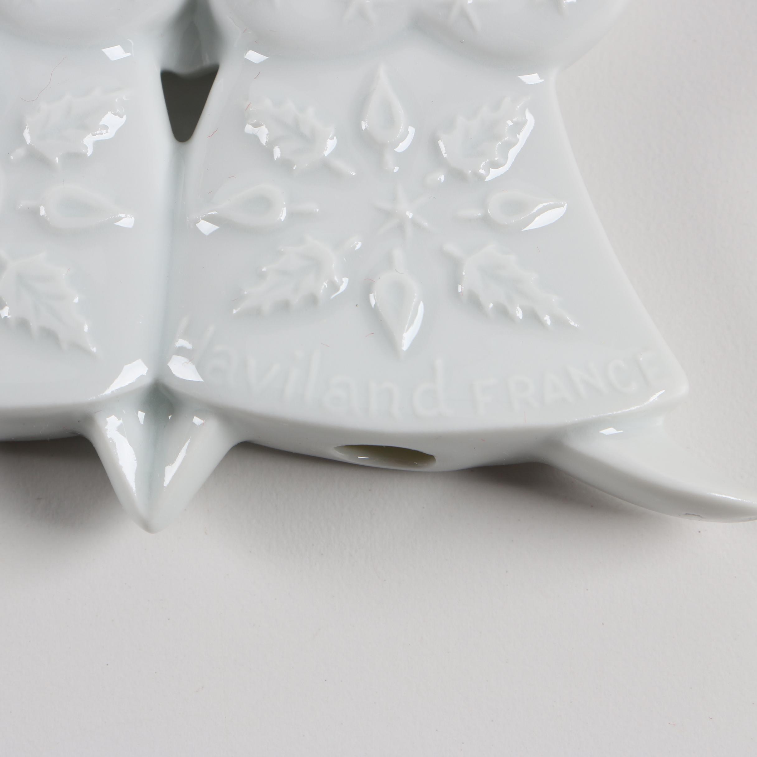 Haviland Limoges Christmas Ornaments