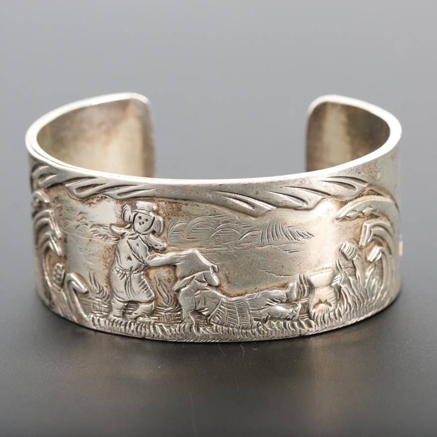 Sterling Silver Cuff Bracelet