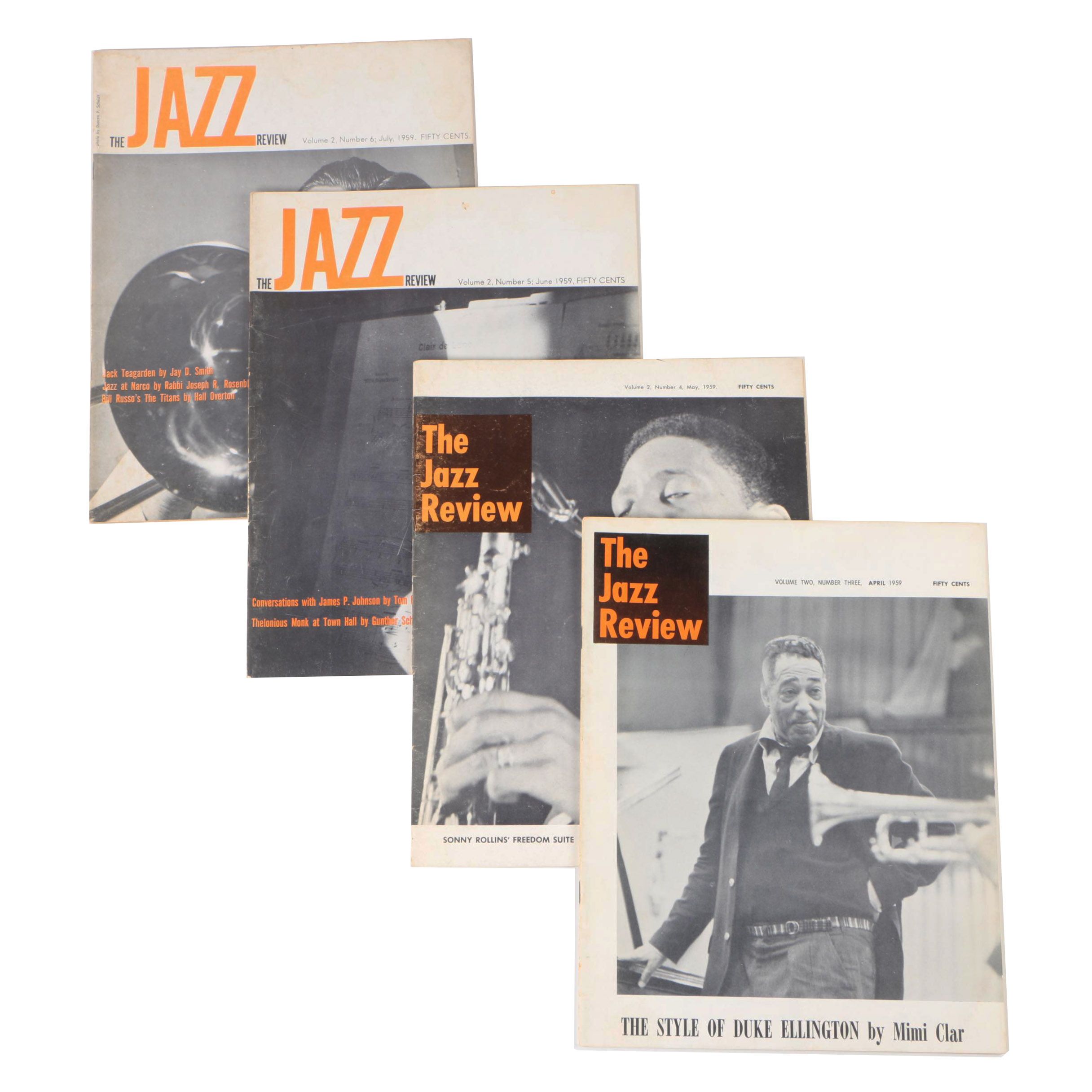 Ex-Libris Jack Bradley 1950s "The Jazz Review"