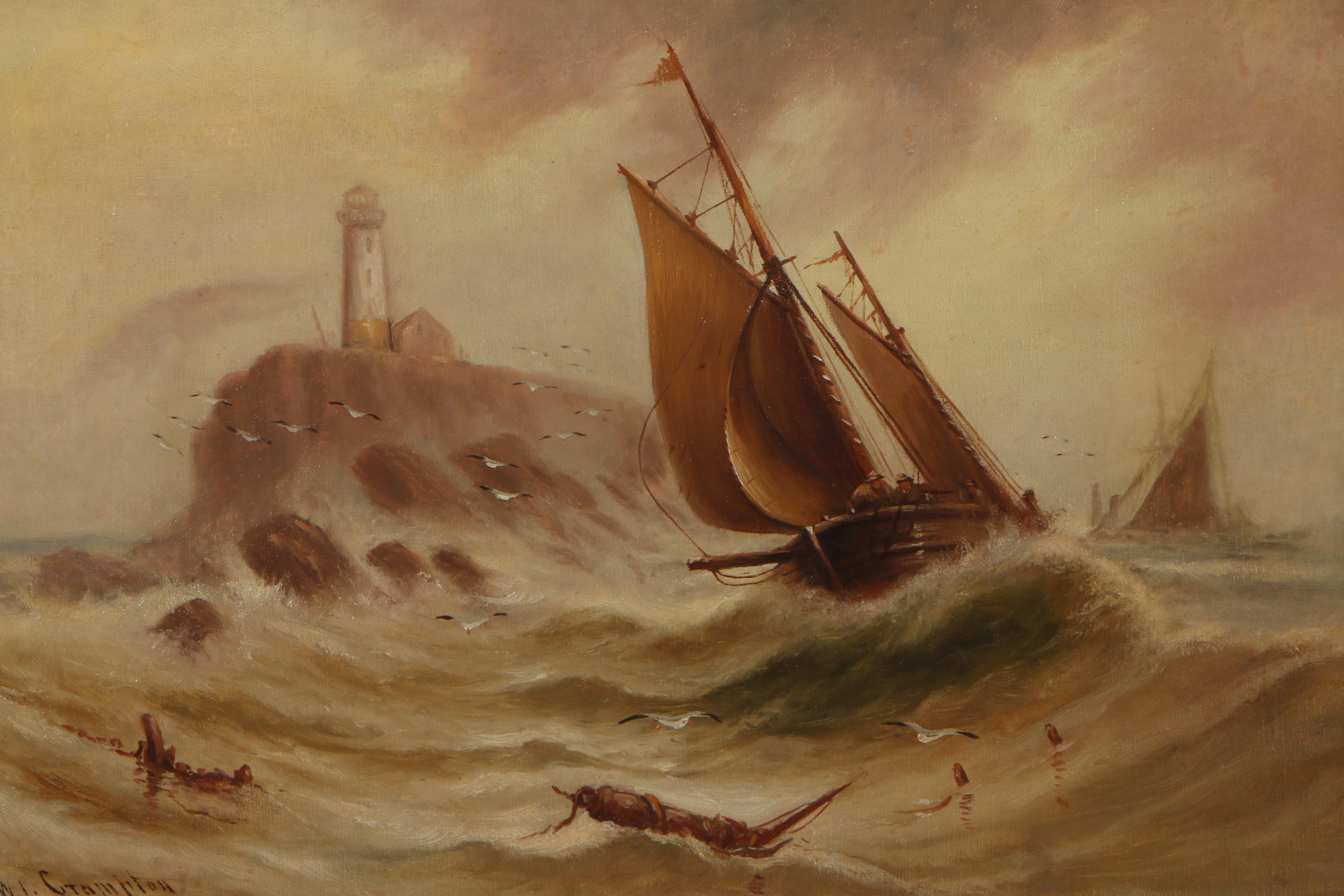 William James Smith Crampton Oil Painting