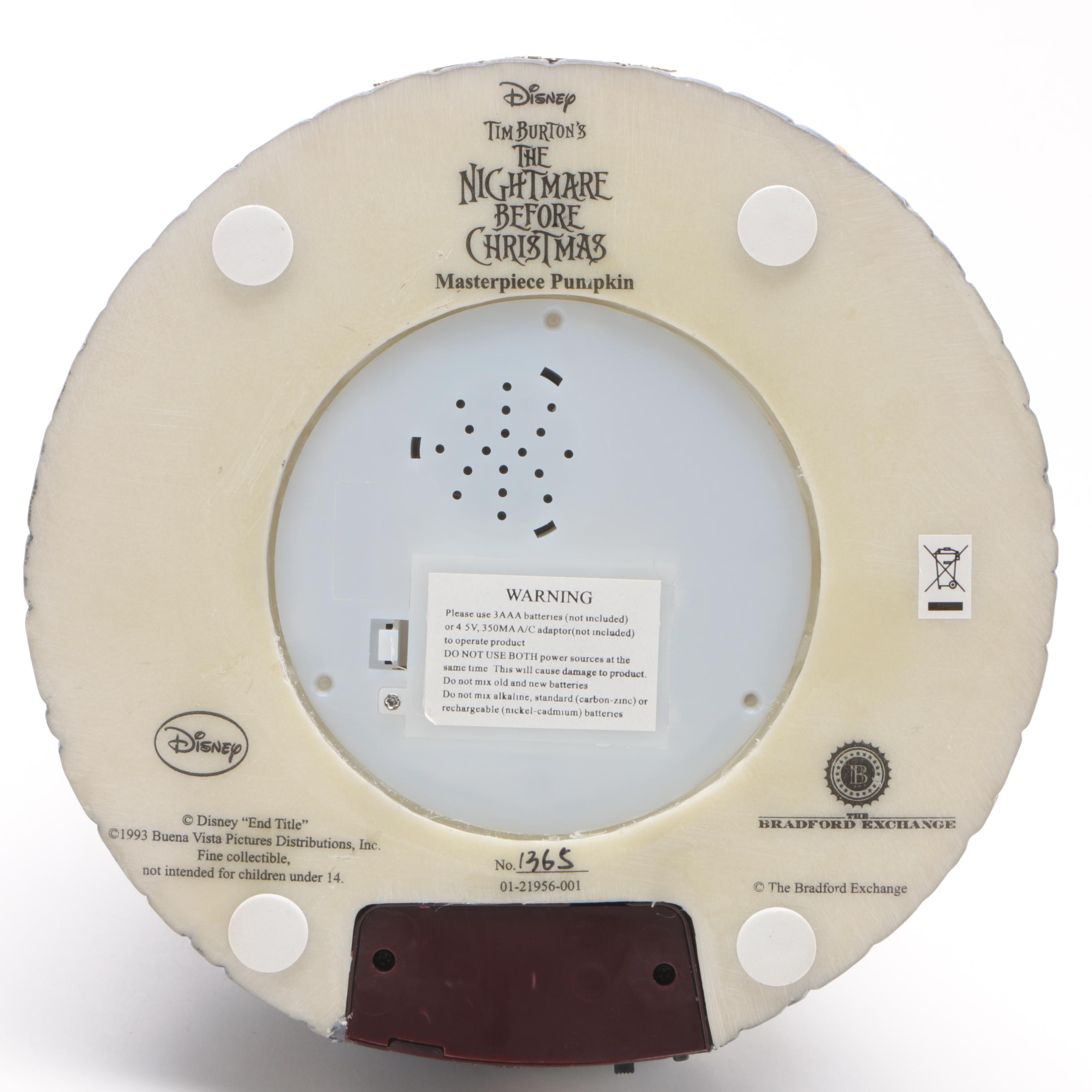 Tim Burton's "The Nightmare Before Christmas" Musical Figurines and Ornaments