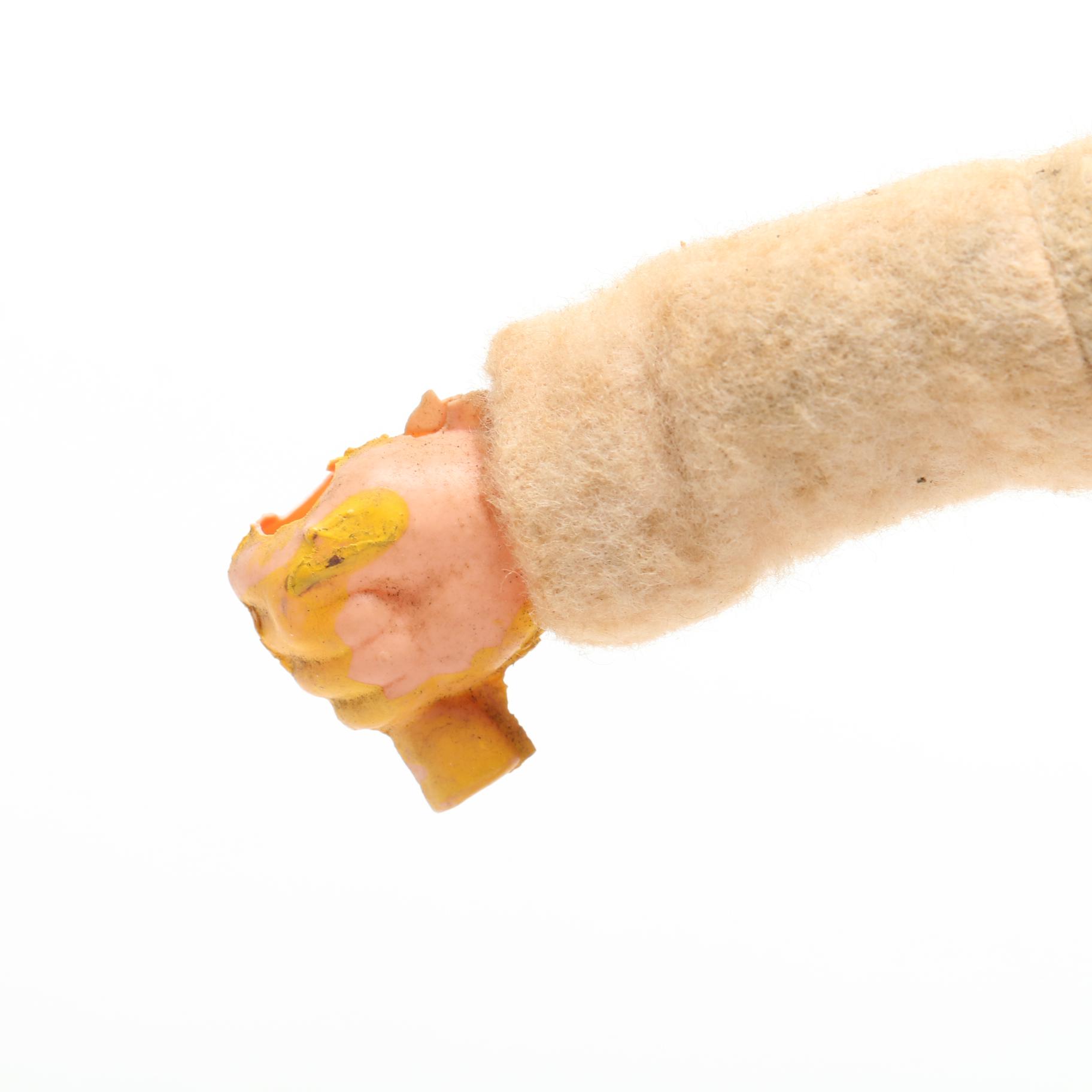 Gus Bell and Vada Pinson Reds PSA 7 Graded Cards and Crosley Field  Doll