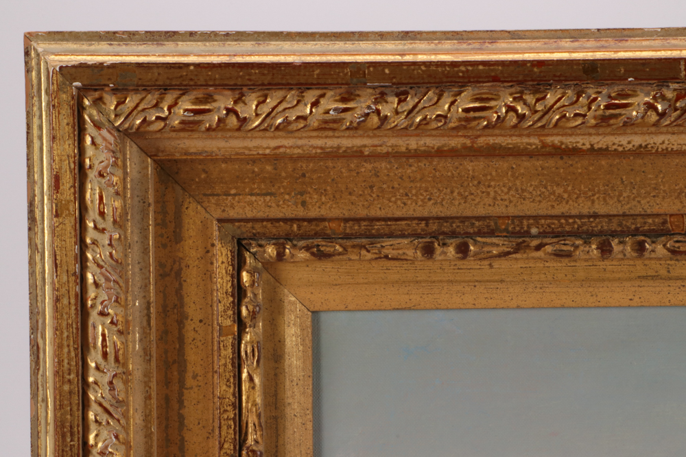 Johann Berthelsen Oil Painting on Canvas "Central Park, N.Y."