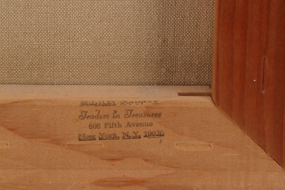 Johann Berthelsen Oil Painting on Canvas "Central Park, N.Y."