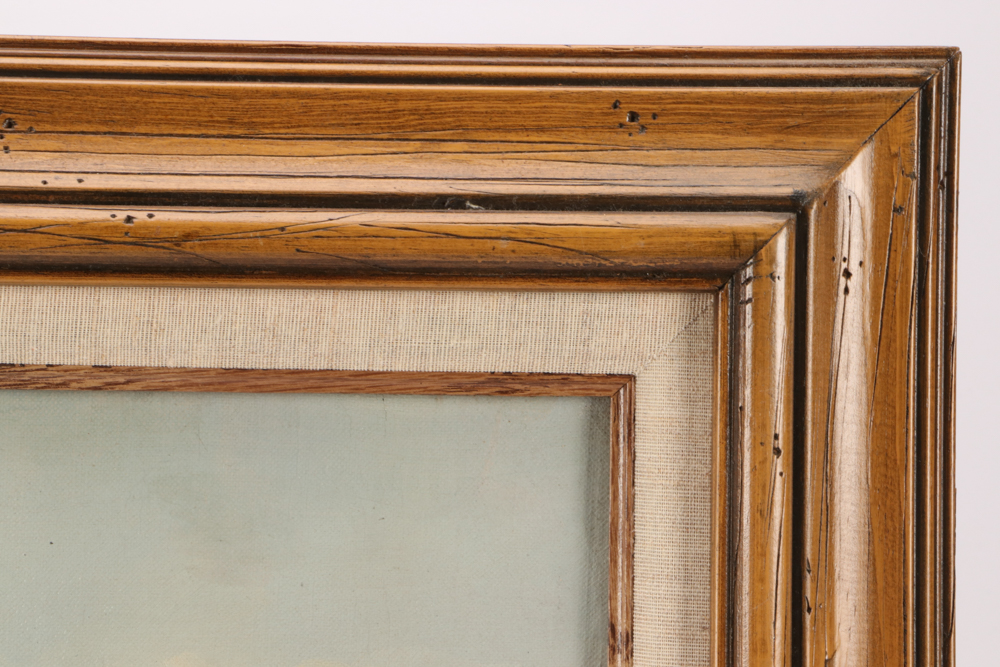 Charles Alfred Meurer Oil Painting of Pastoral Scene